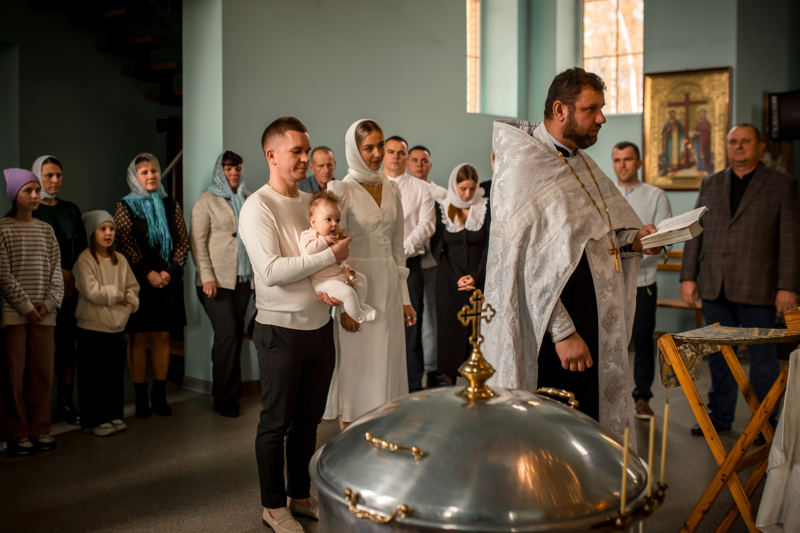 Крещение Верочки