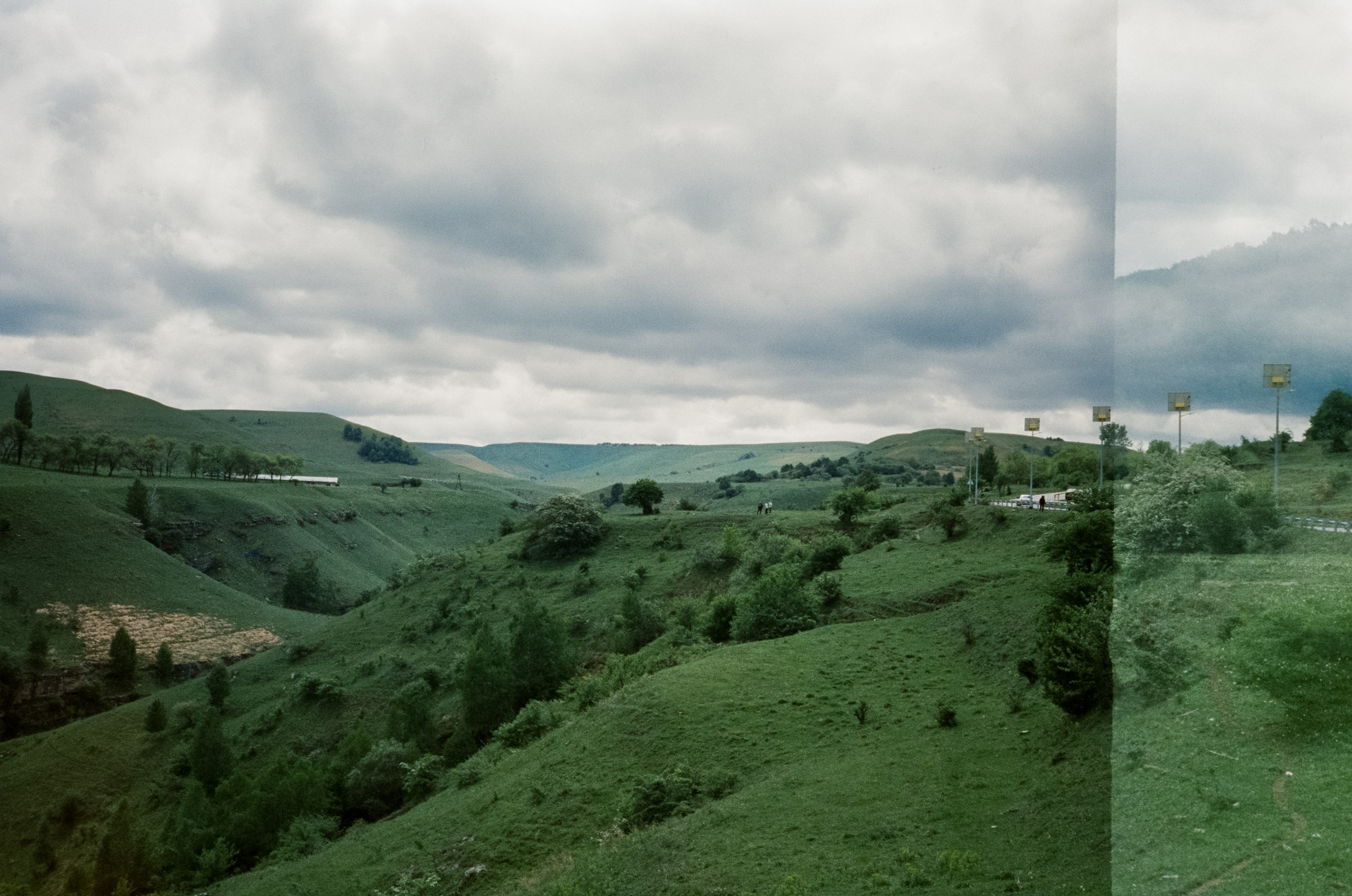 Музей Ярошенко, Кисловодск вечером / SFL 500T — Ricoh 500GS