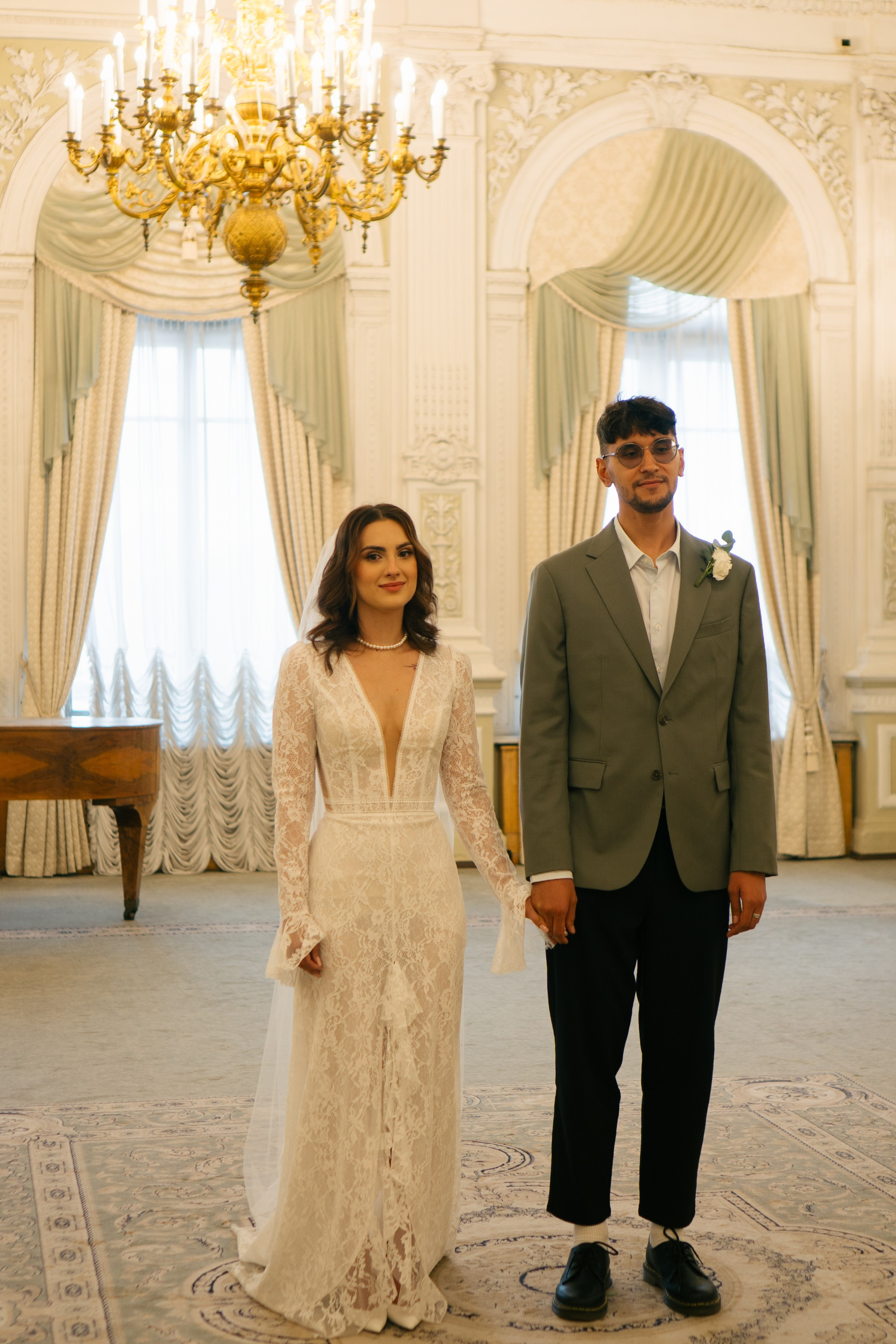 СВАДЕБНАЯ СЬЕМКА В ПЕРВОМ ДВОРЦЕ БРАКОСОЧЕТАНИЯ. Профессиональный фотограф, Санкт-Петербург — Виктория Богомолова