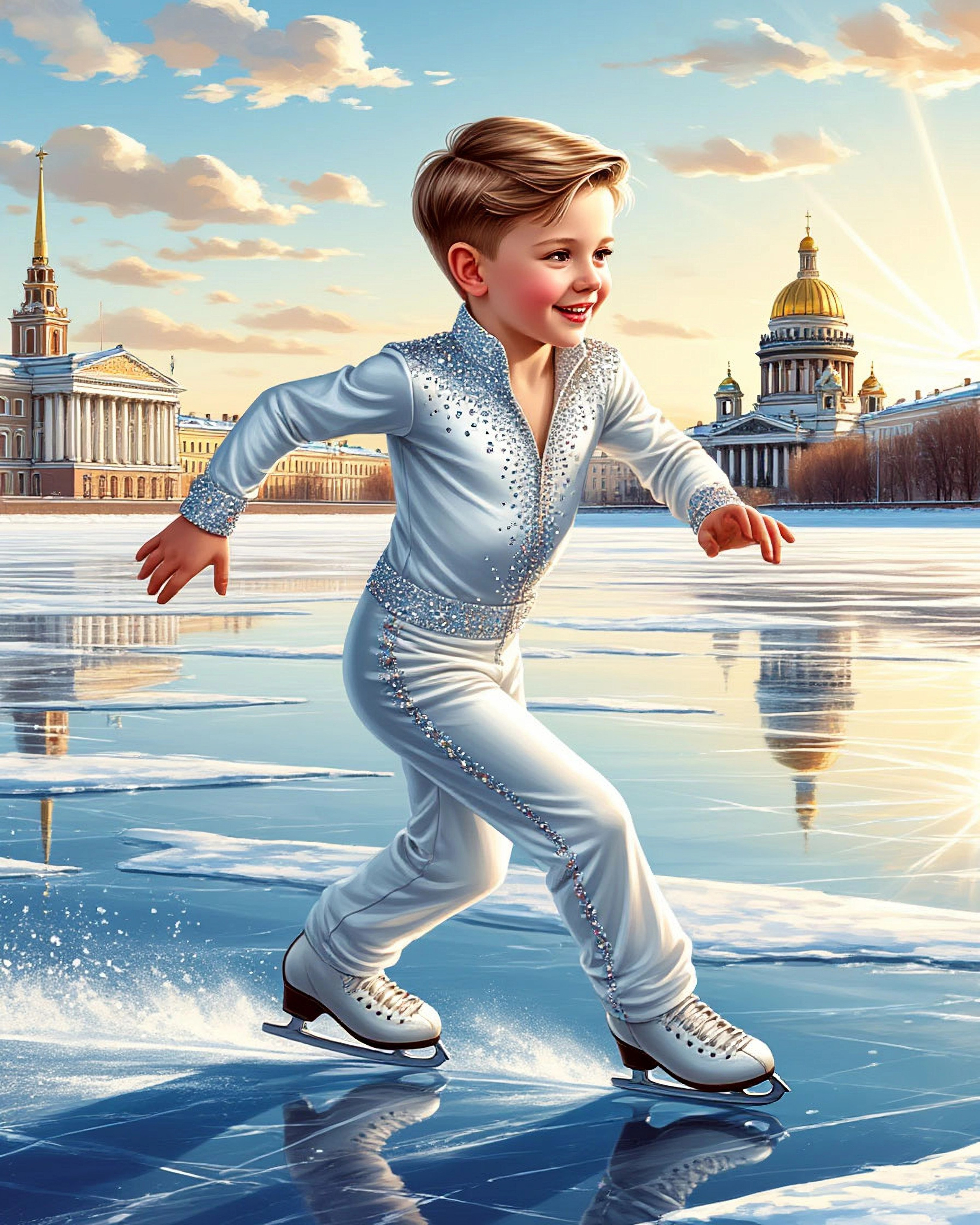 ФК мальчики с ФОНОМ. Фигурное катание для взрослых и детей на Васильевском 🌟