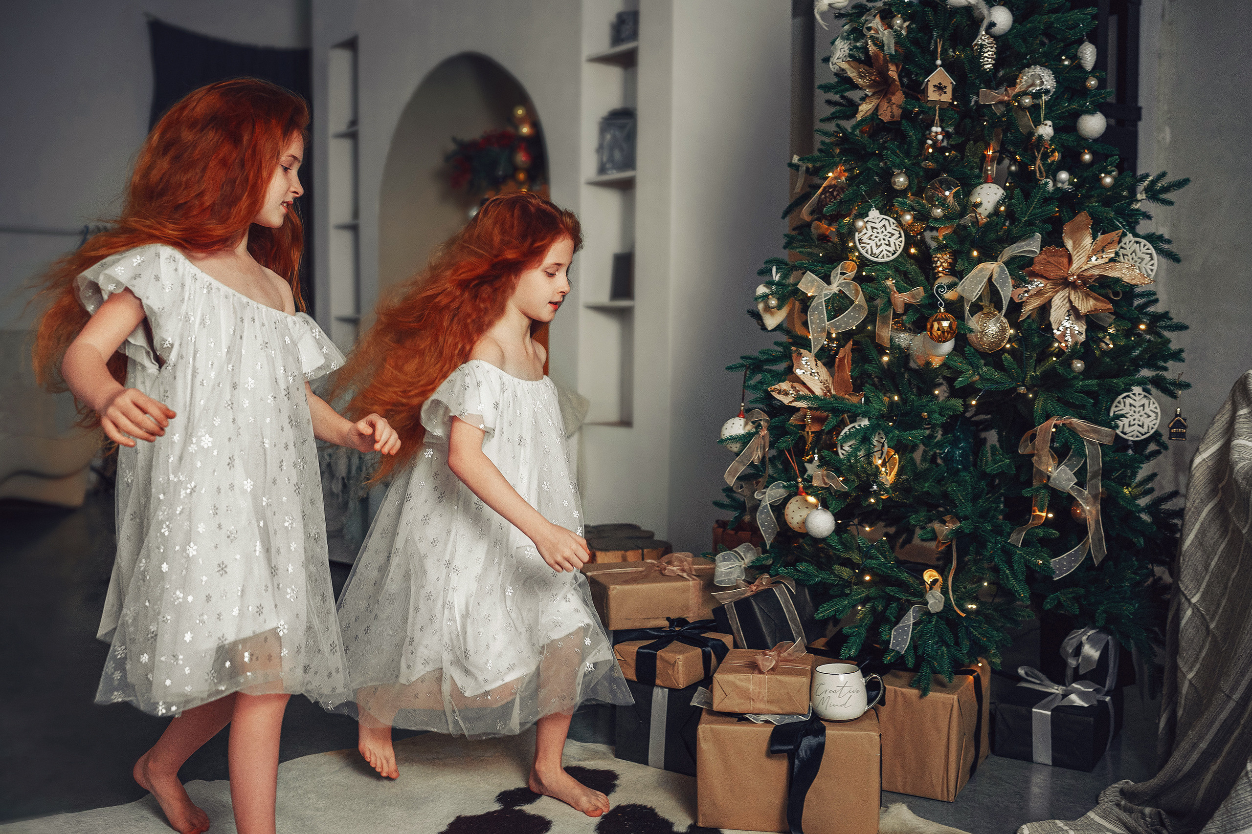 Рыжие близняшки. Фотография Романа Яковенко