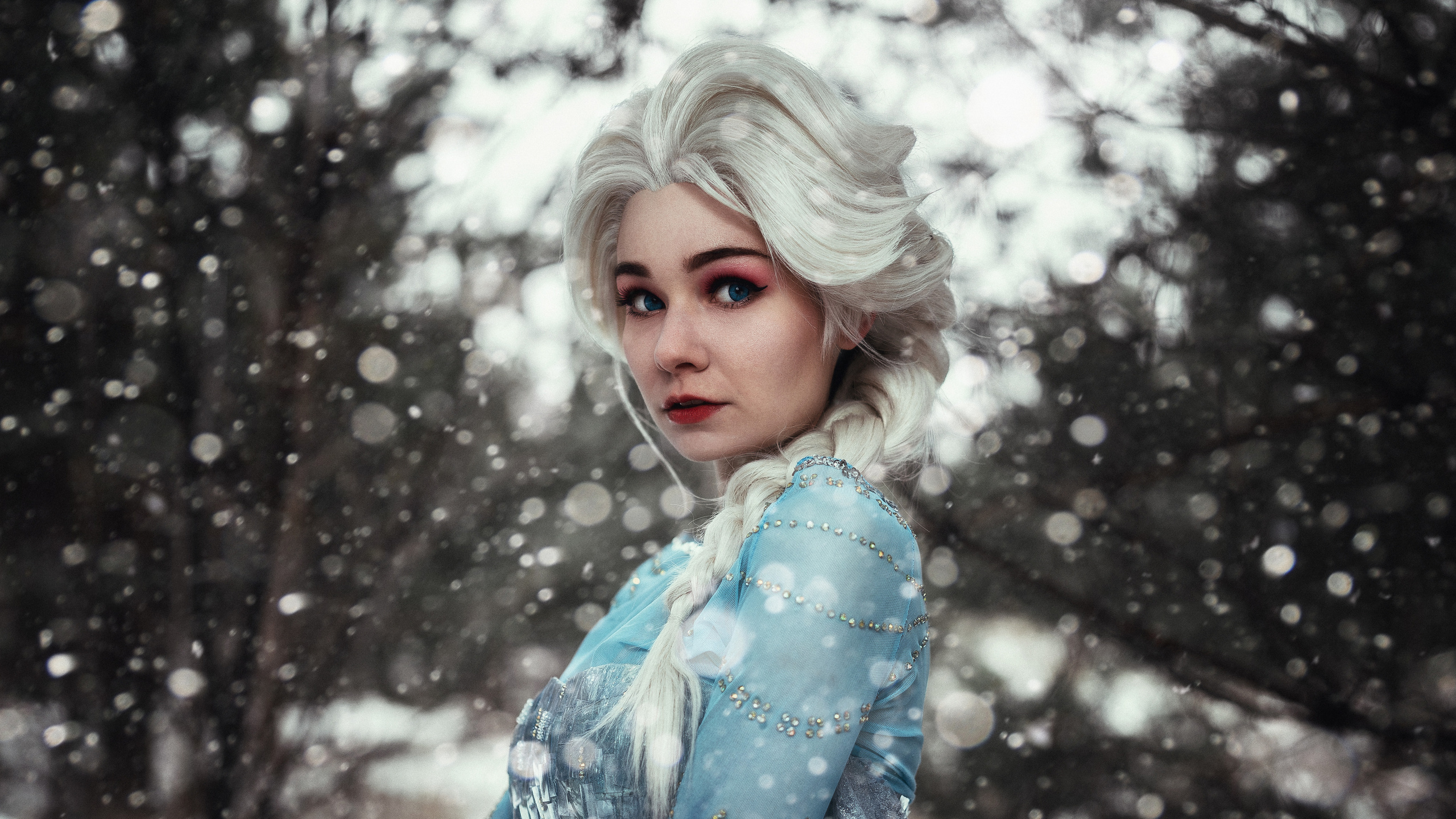 Портрет Снежная королева Эльза. Фотограф Роман Яковенко