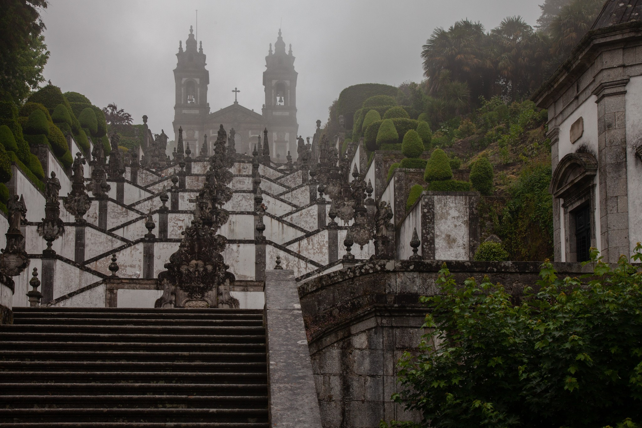 Portugal Santuário do Bom Jesus do Monte, португалия 2010. Фотограф Василий Буланов