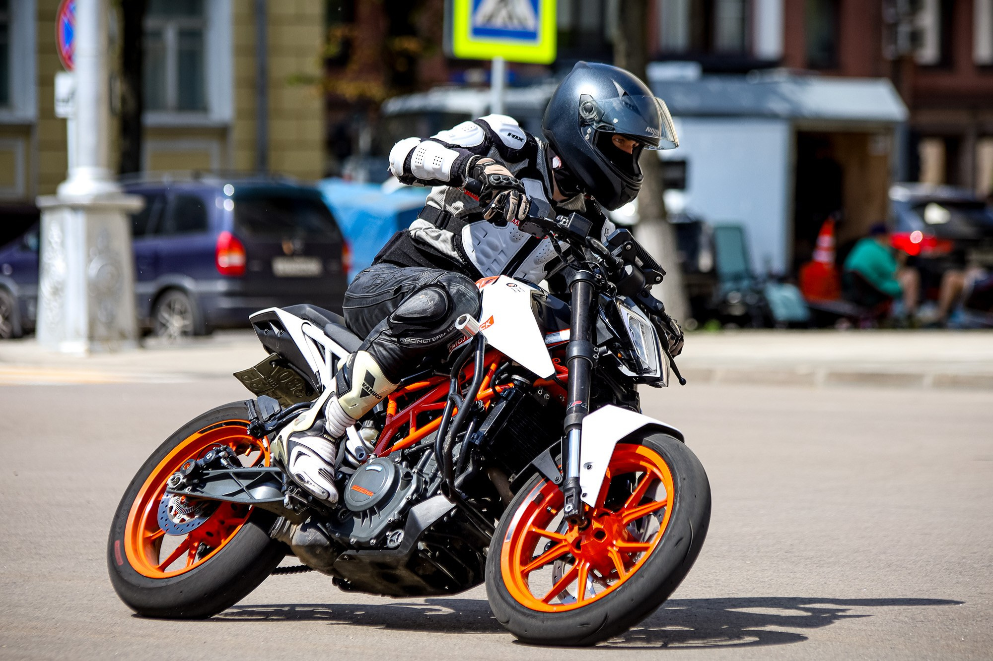 Кубок России по фигурному управлению мотоциклом. Спортивный фотограф Вадим Добедченков