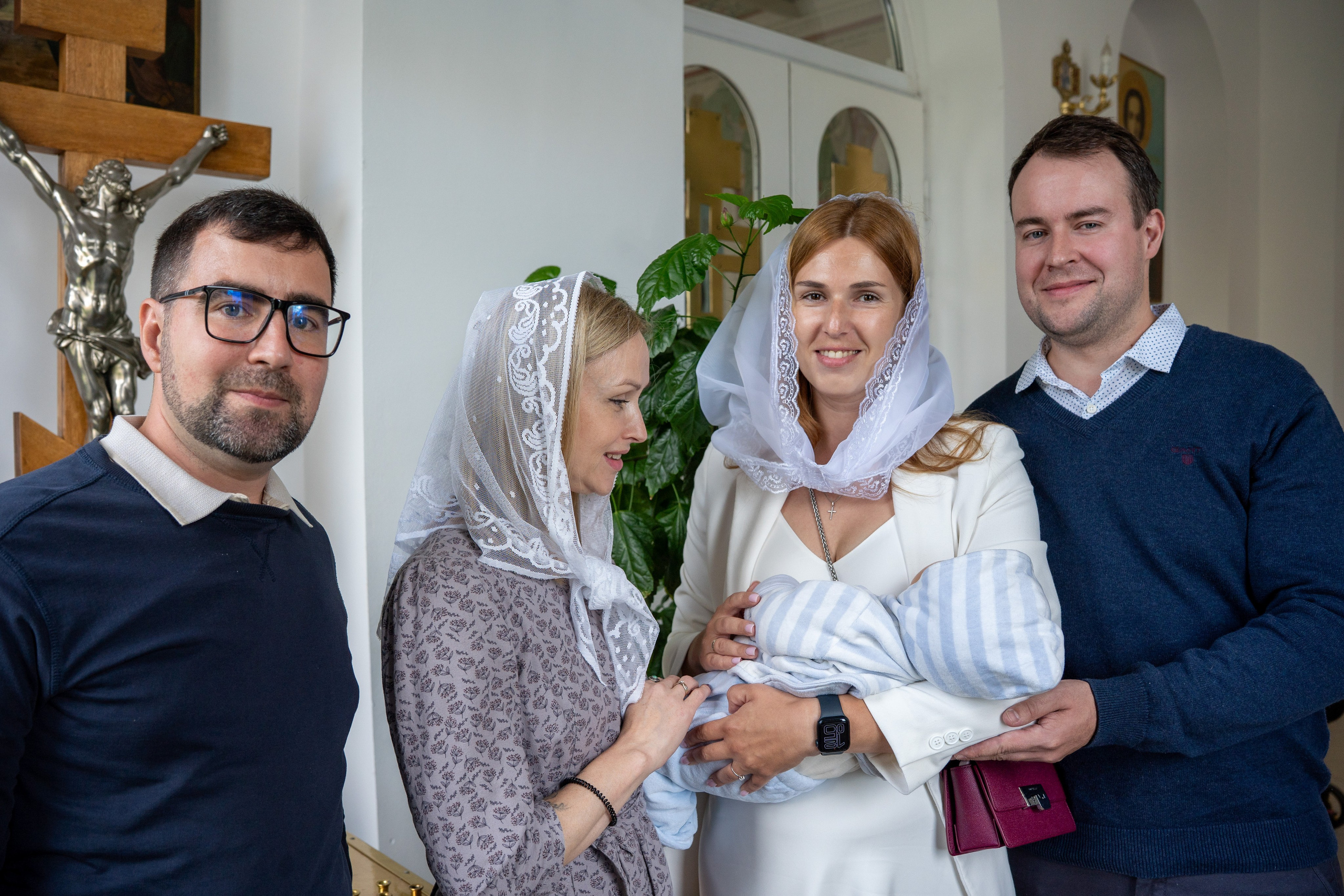 Крещение Тимофея. Студийный и портретный фотограф в САНКТ-ПЕТЕРБУРГЕИрина Махаон