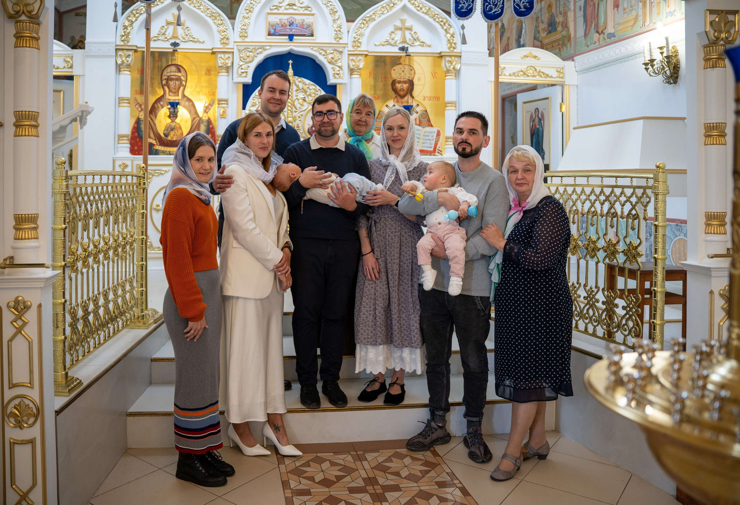 Крещение Тимофея. Студийный и портретный фотограф в САНКТ-ПЕТЕРБУРГЕИрина Махаон