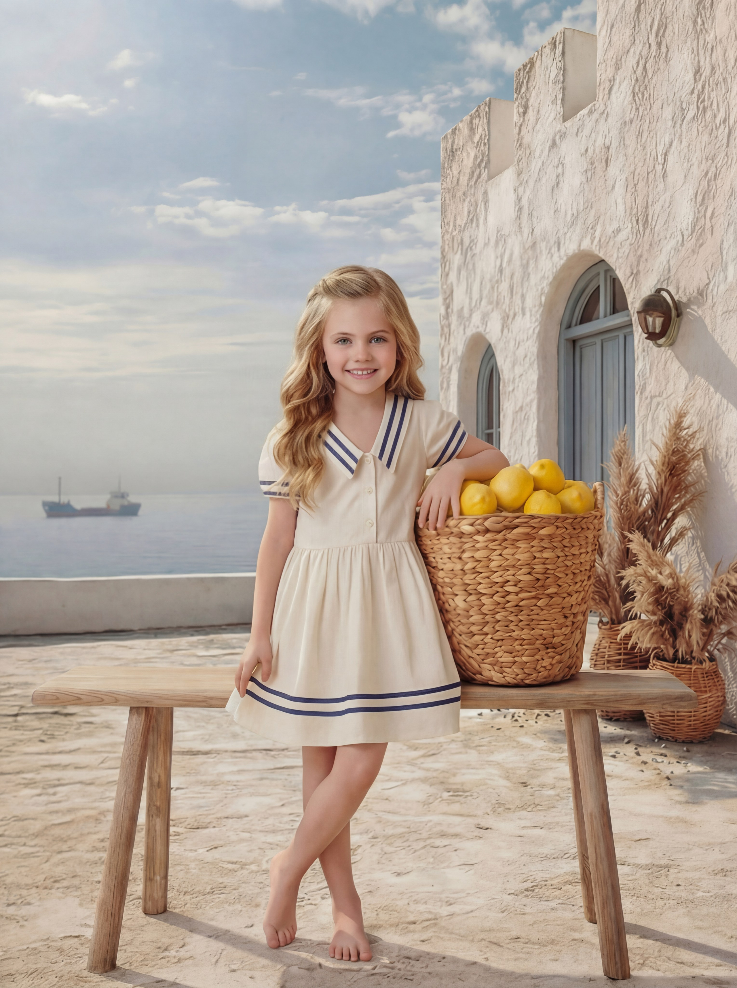 Греческие каникулы. Детская фотостудия Москва