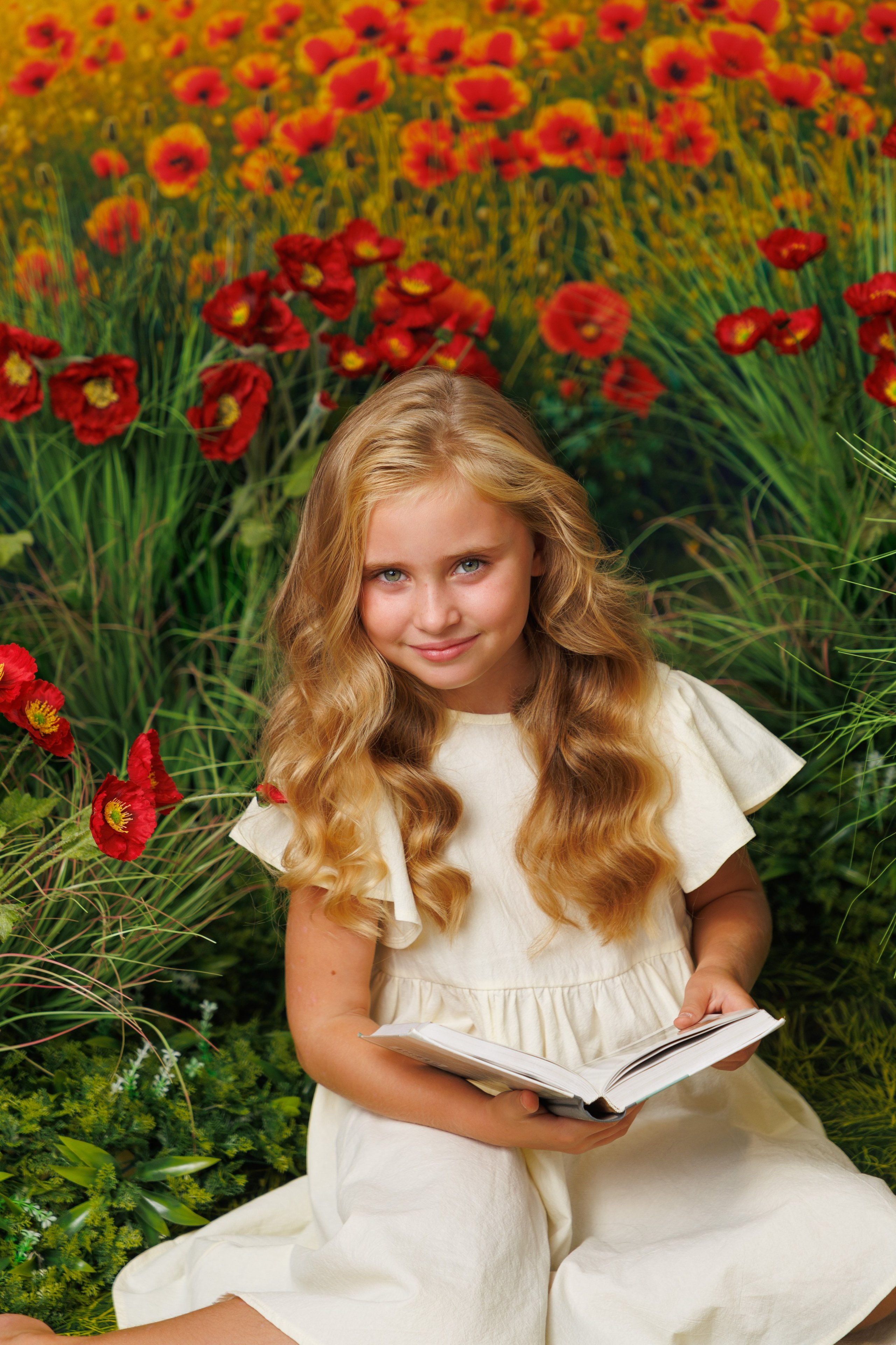 Маки. Детская фотостудия Москва