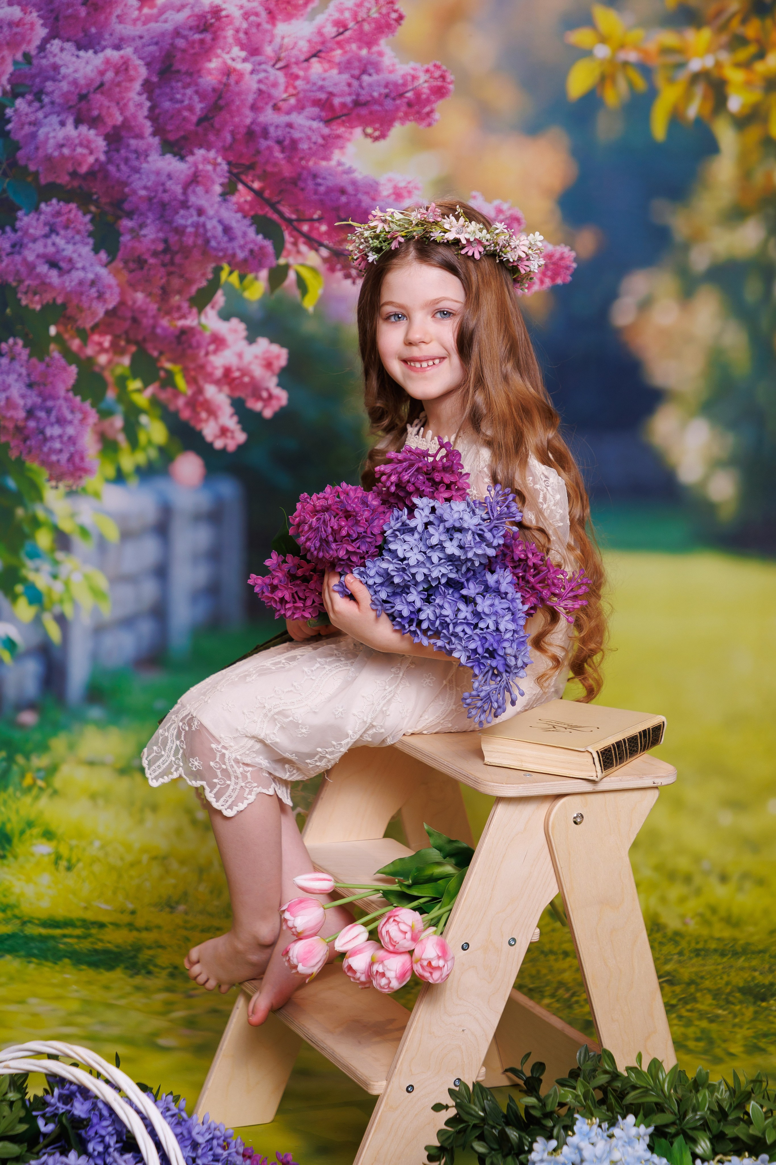 Сирень. Детская фотостудия Москва