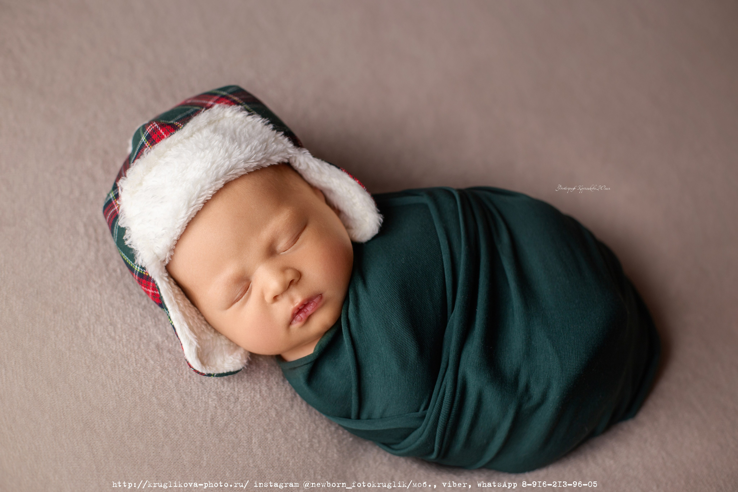 Фотосессия ньюборн Сергиев Посад