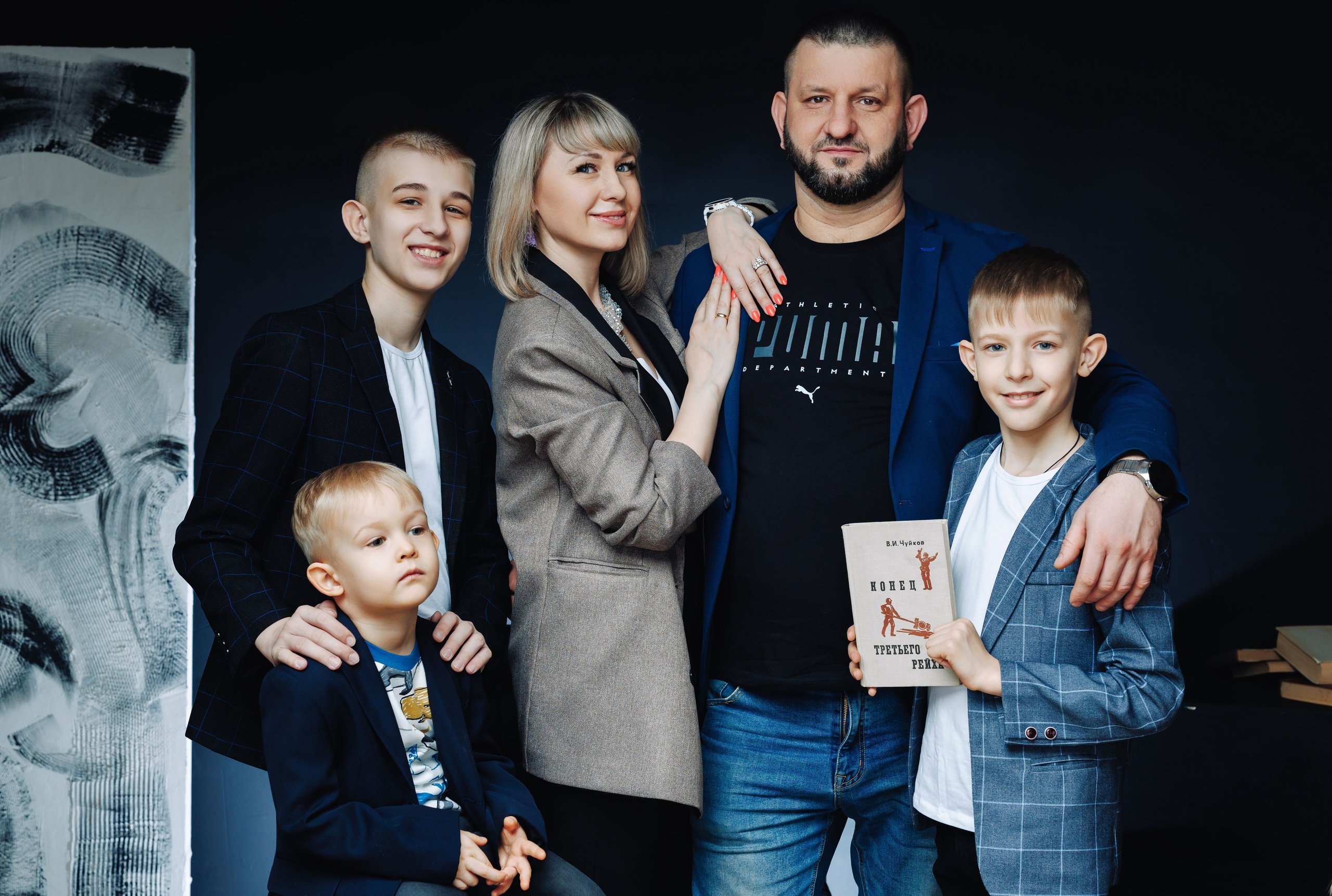 Предновогодняя  семейная съёмка 