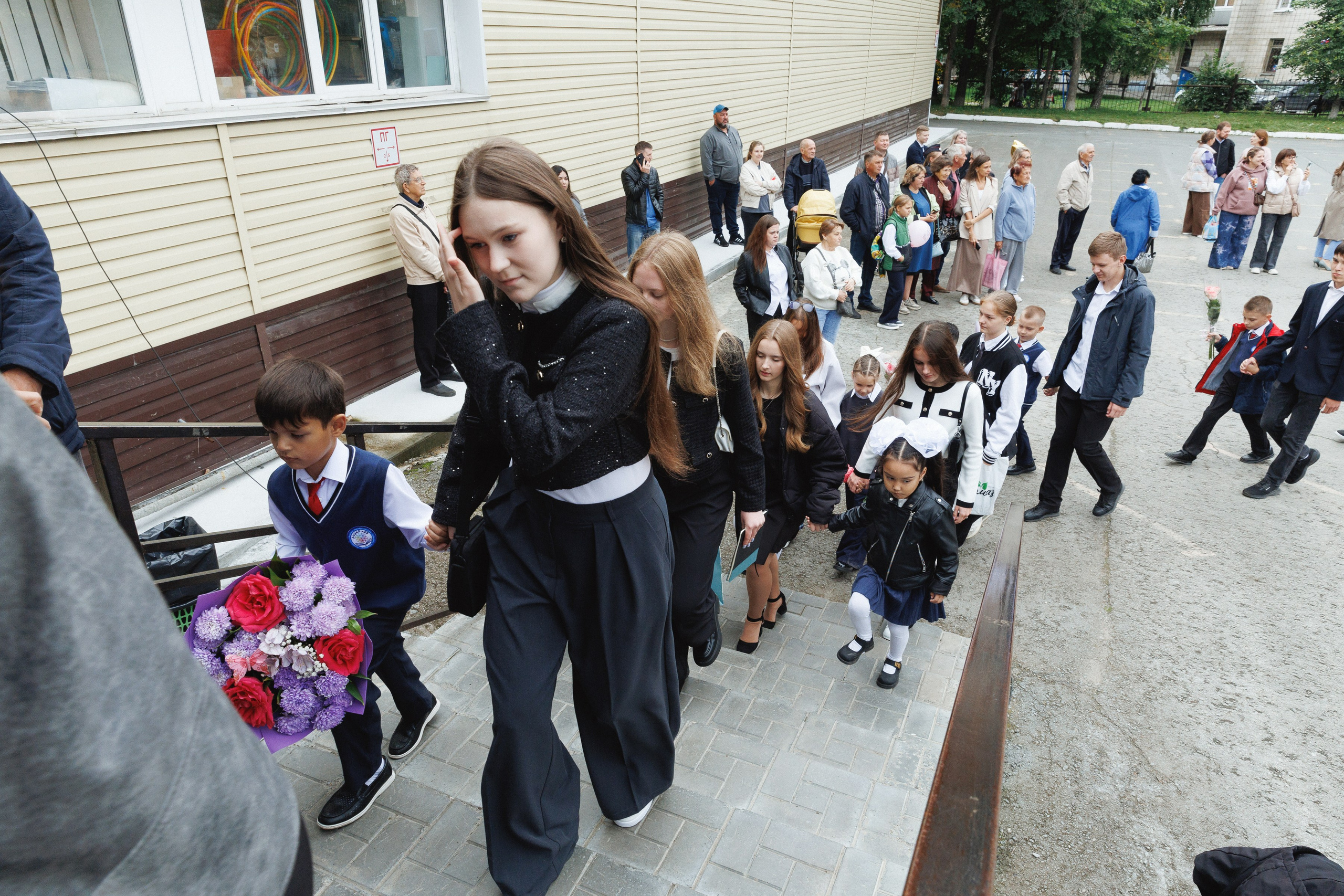 1 сентября лицей № 28. Фотомастерская Воробьевых