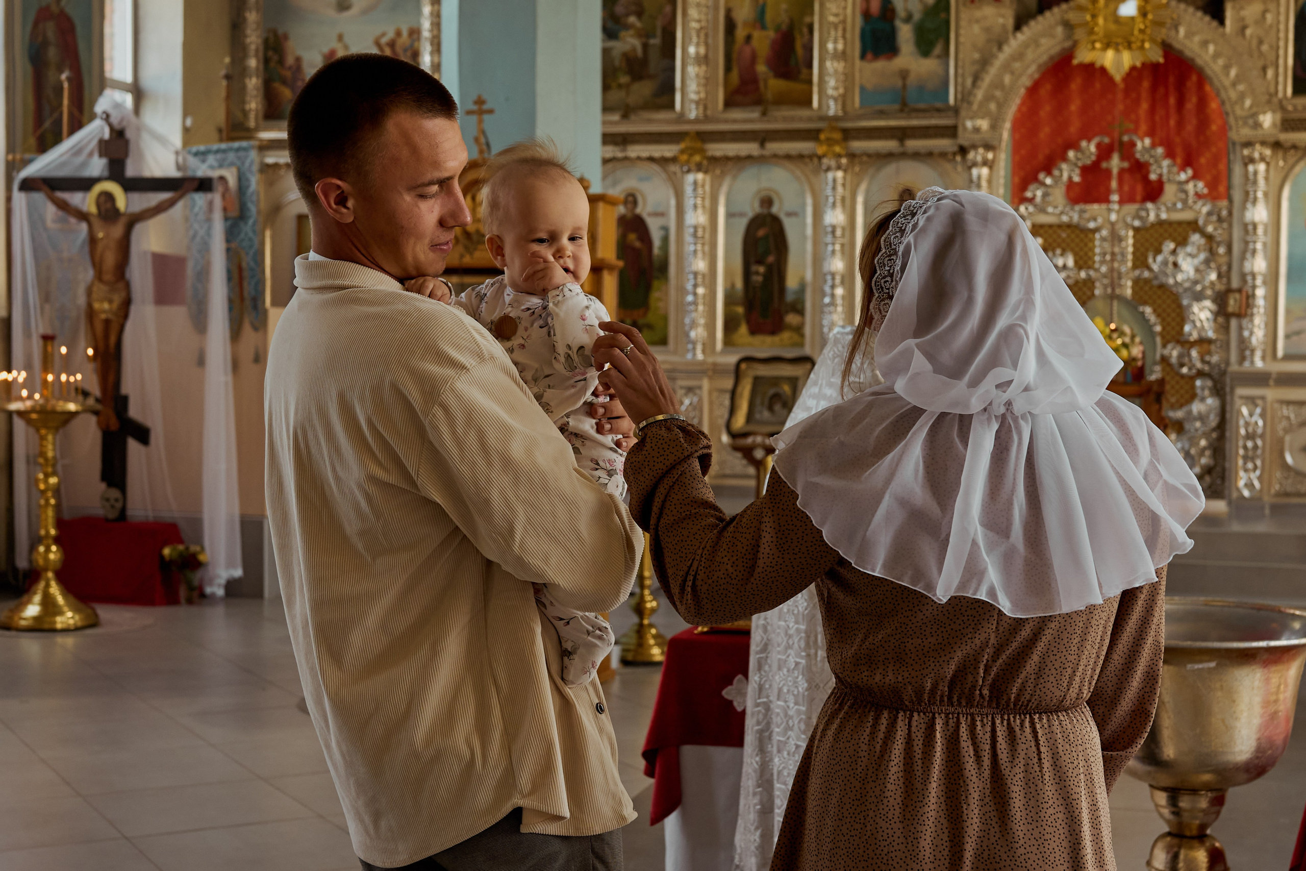 Таинство крещения Пелагеи. MariTaran