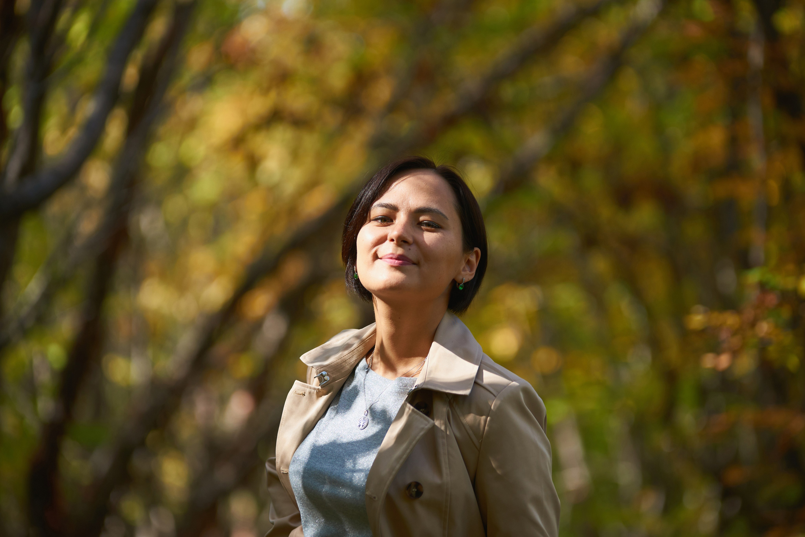 Осенние портреты в городе для Насти. Репортажный и женский фотограф в Новосибирске