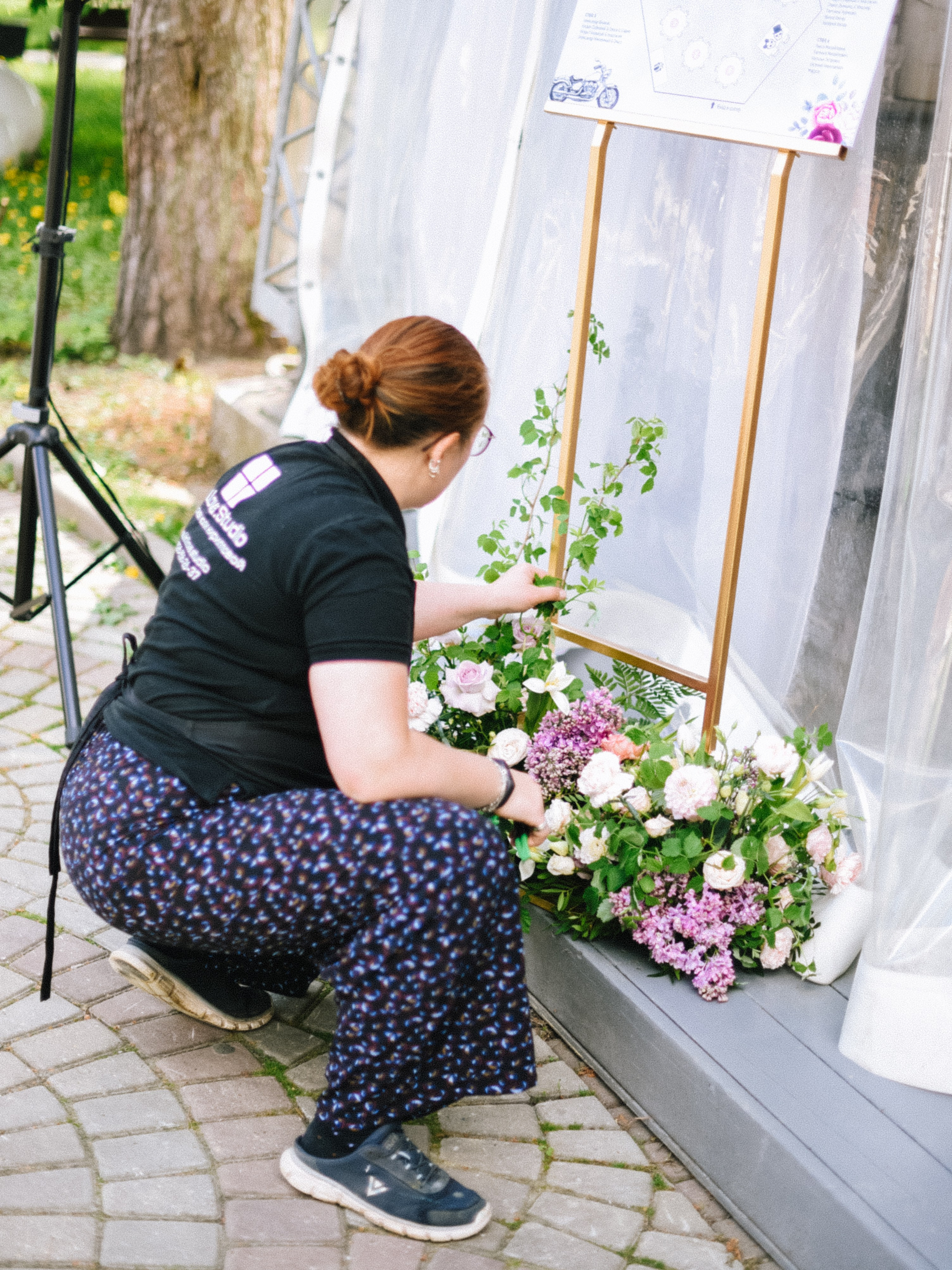 Свадьба байкеров в ресторане «Дворянское гнездо». Kirillova Studio — мастерская декора и событий Юли Кирилловой