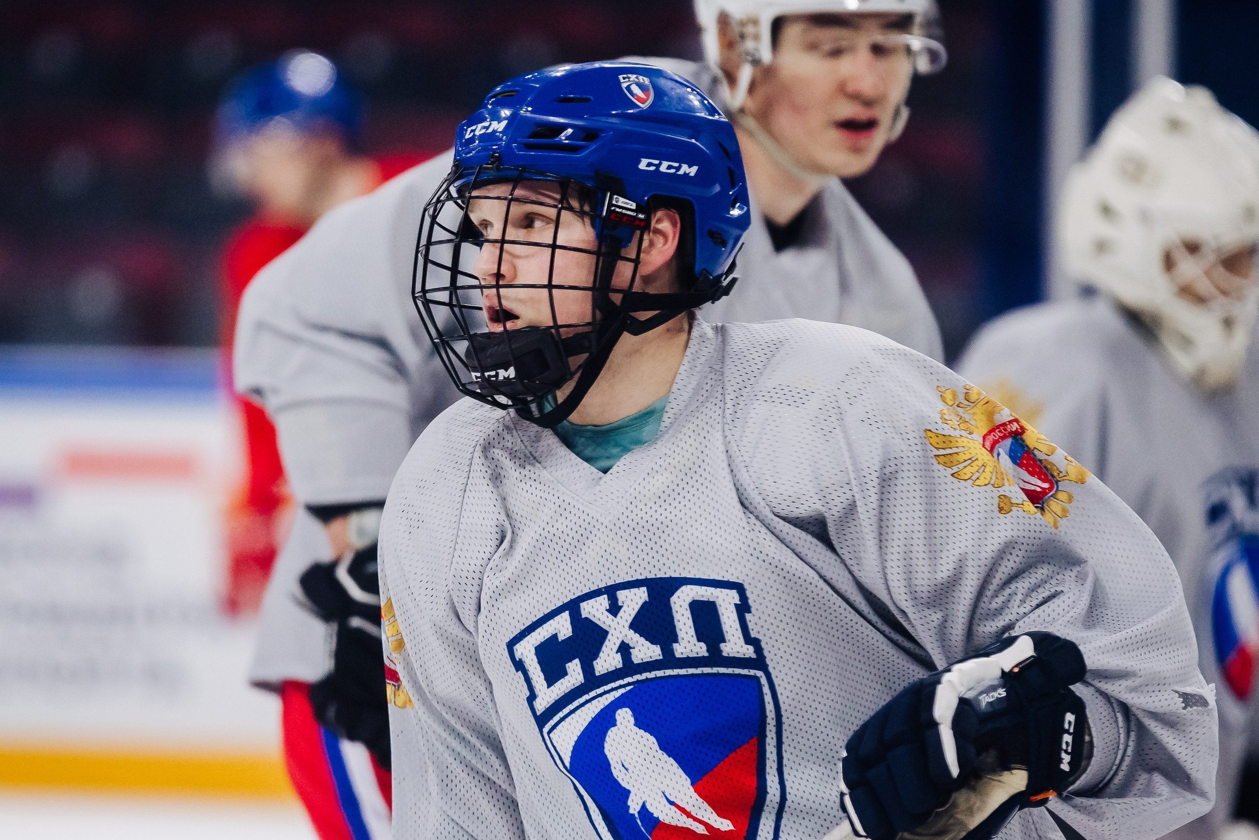 Тренировка сборной СХЛ // 14.02.25. Денис Прохоров Фотограф в г. Магнитогорск