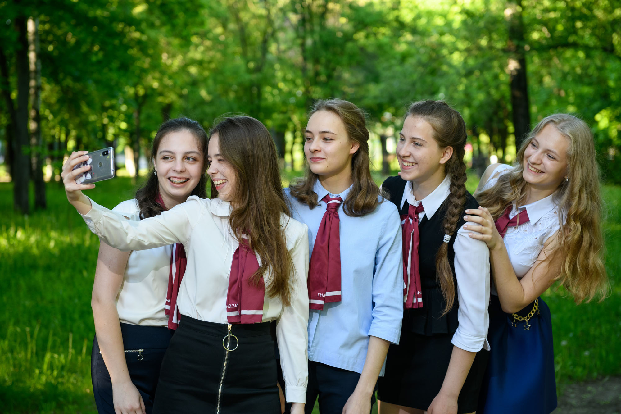 Школьные фотосессии. Выпускные альбомы в Курске