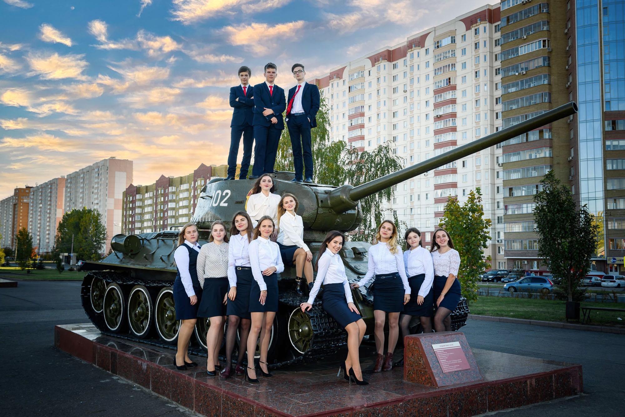 Школьные фотосессии. Выпускные альбомы в Курске