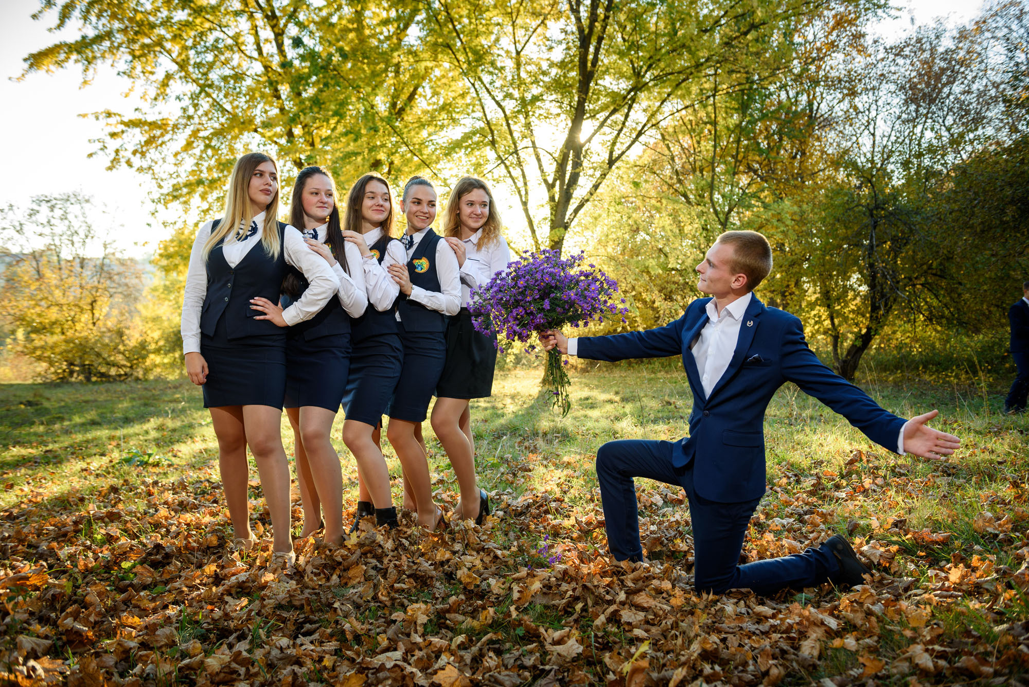 Школьные фотосессии. Выпускные альбомы в Курске