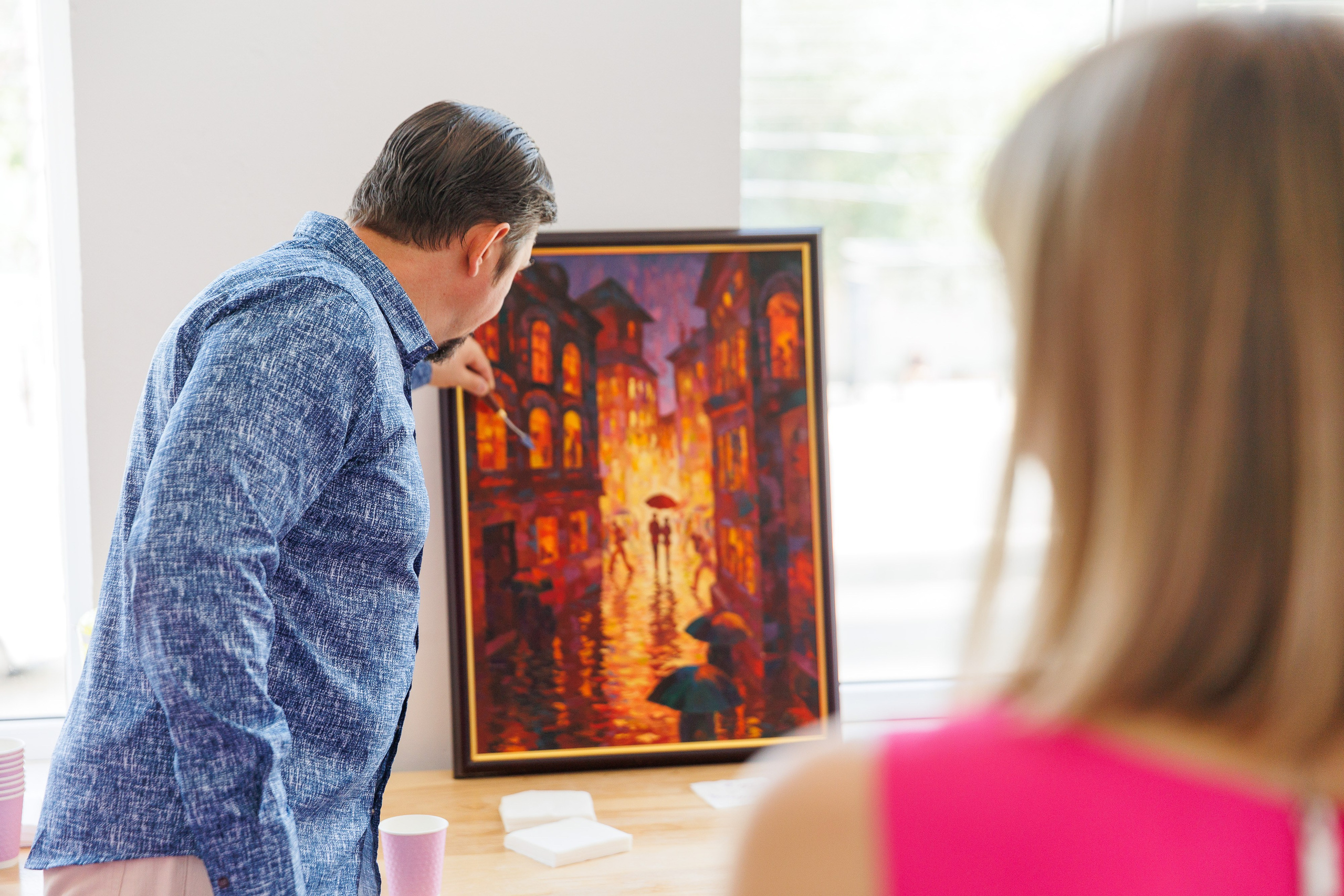 Девичник. МК по живописи. Фотограф Шейдаев Эмин г. Волгоград