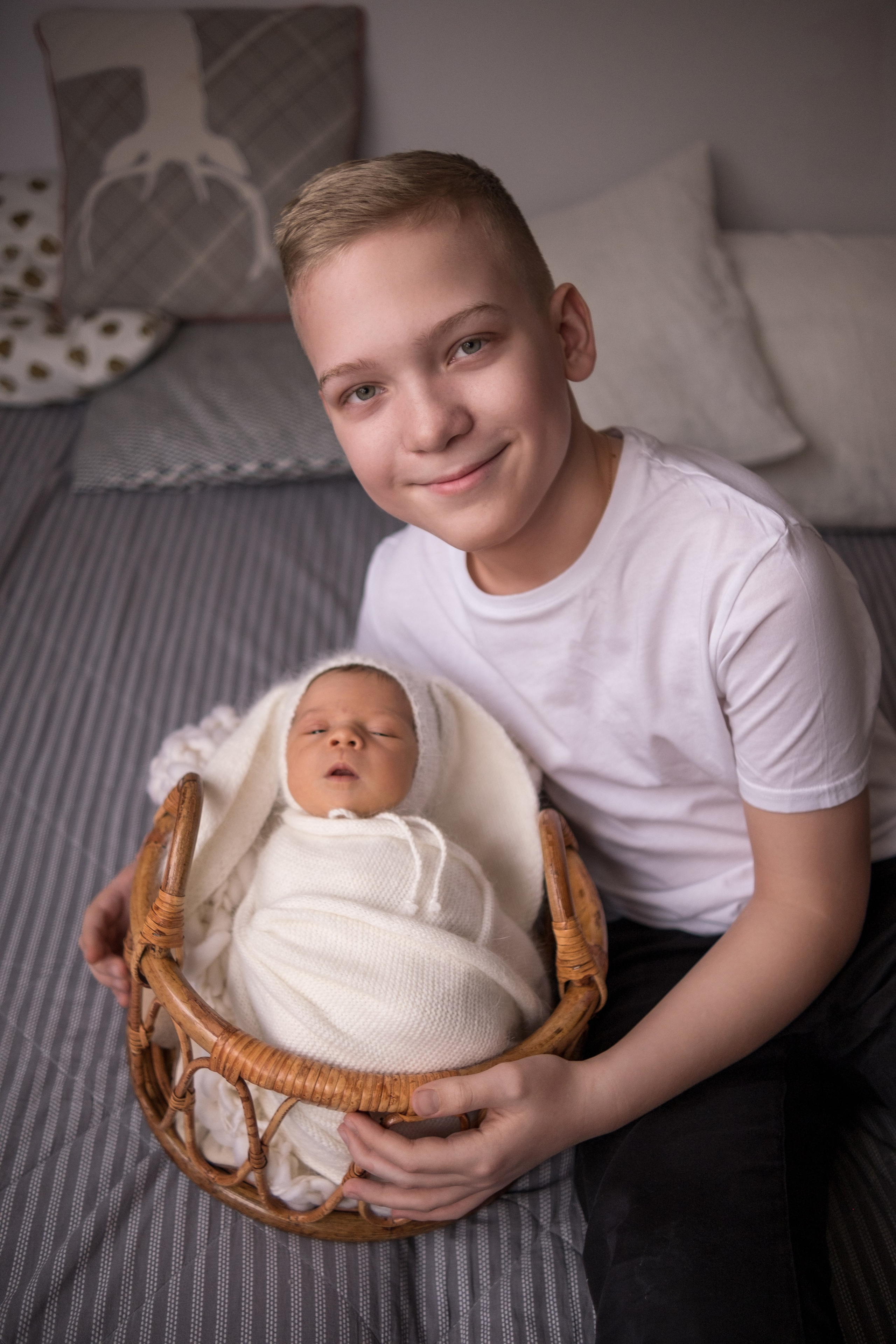 Надежда Ньюборн. Семейный детский ньюборн фотограф в Москве Марта Петрова