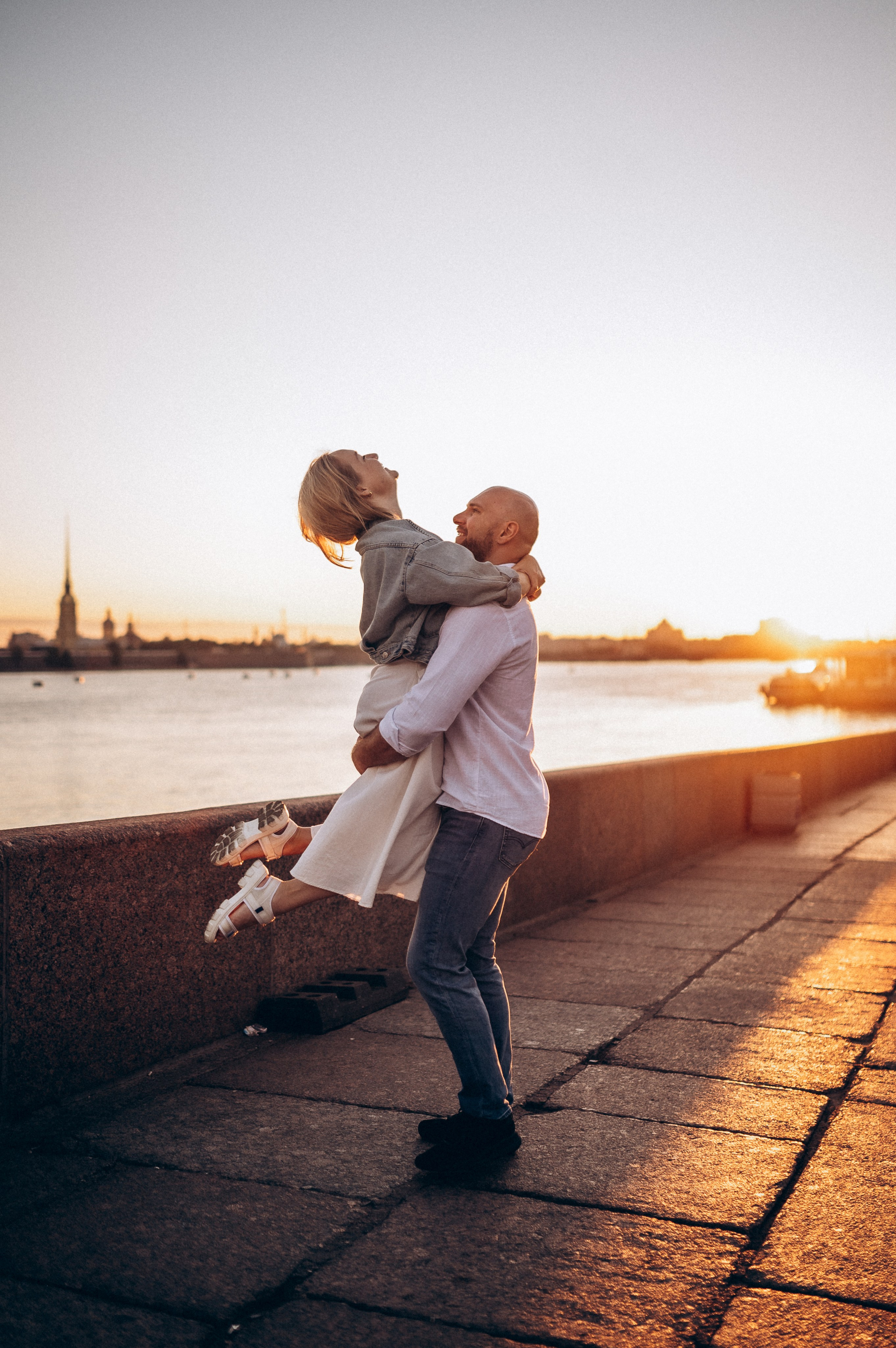 Лав стори Питер на рассвете. Фотограф ПИТЕР СПБ Надежда Баранова