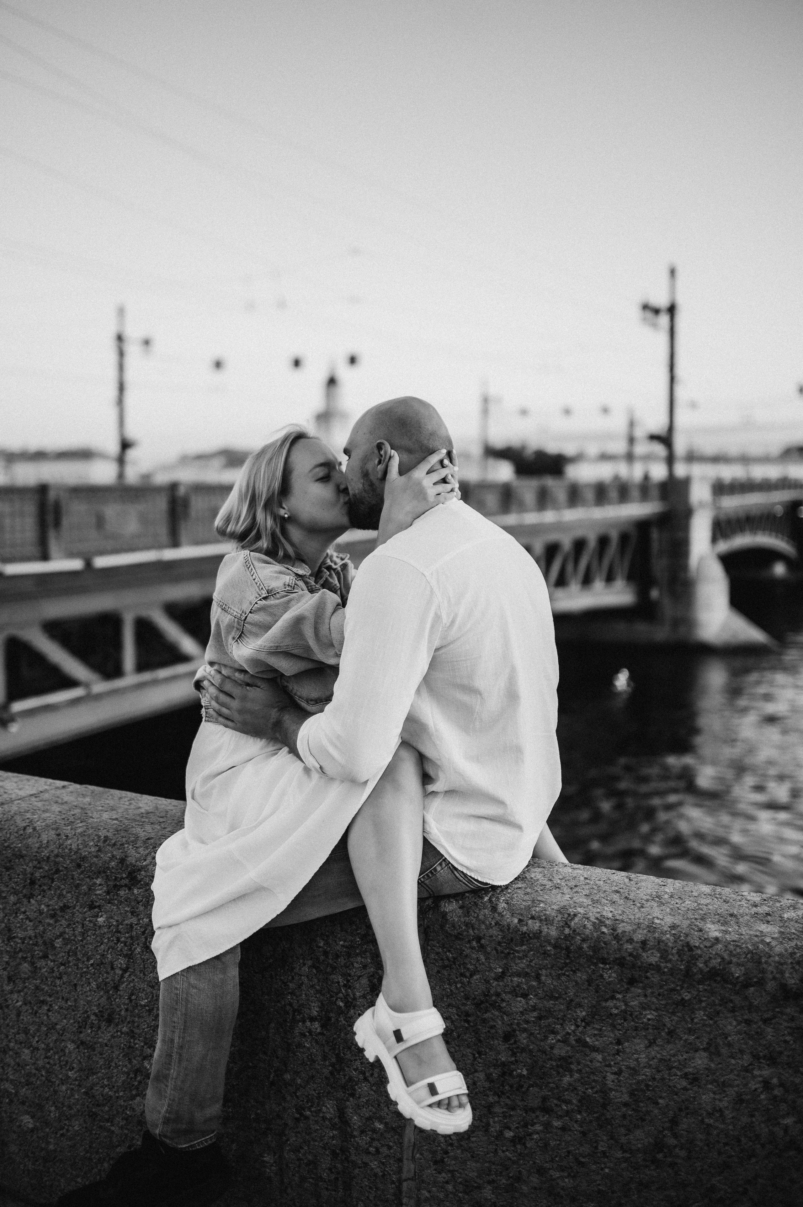 Лав стори Питер на рассвете. Фотограф ПИТЕР СПБ Надежда Баранова