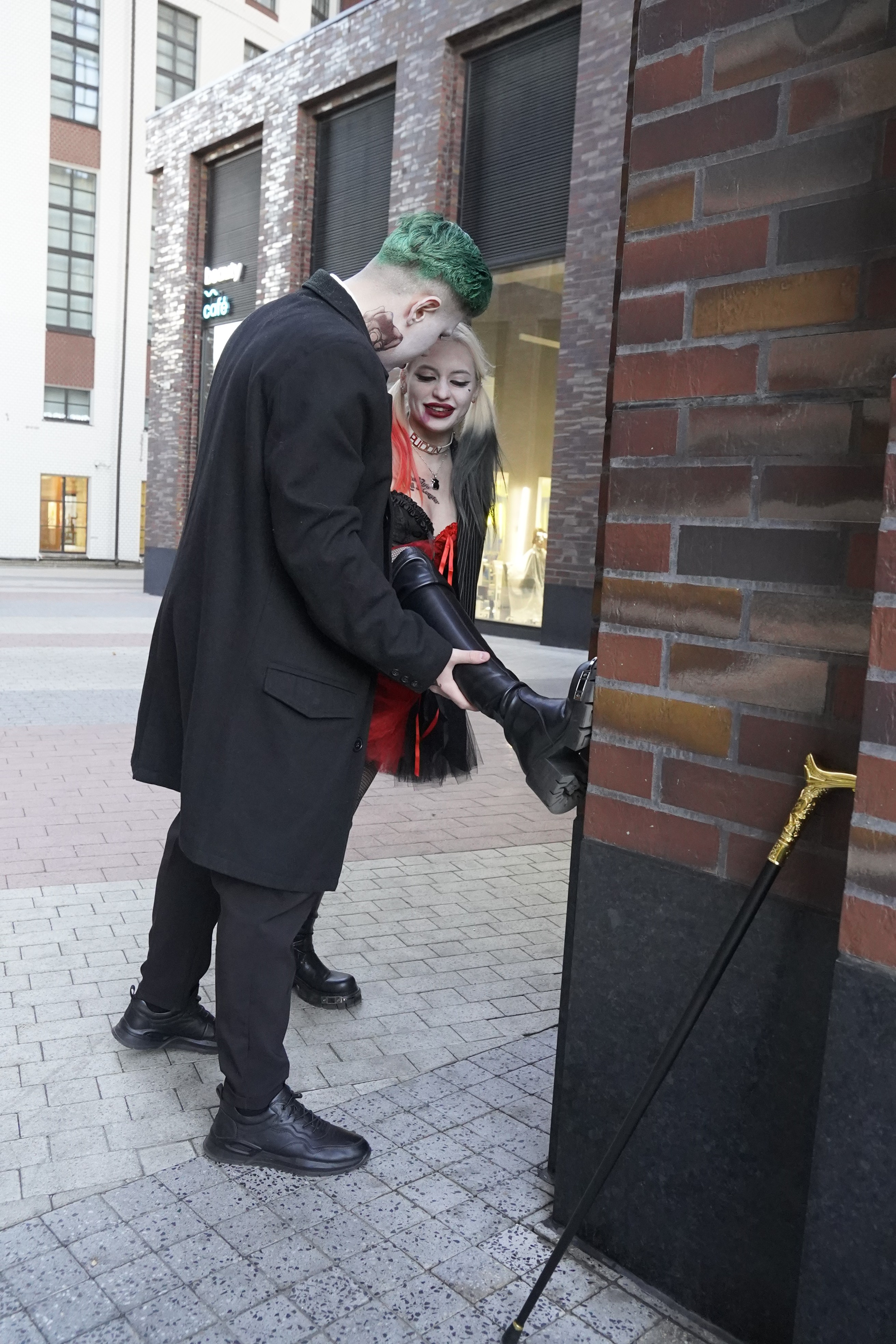 Харли и Джокер. Фотограф и видеограф Елена Суетенкова, Создание ярких воспоминаний о важных событиях. Москва, Россия, Мир