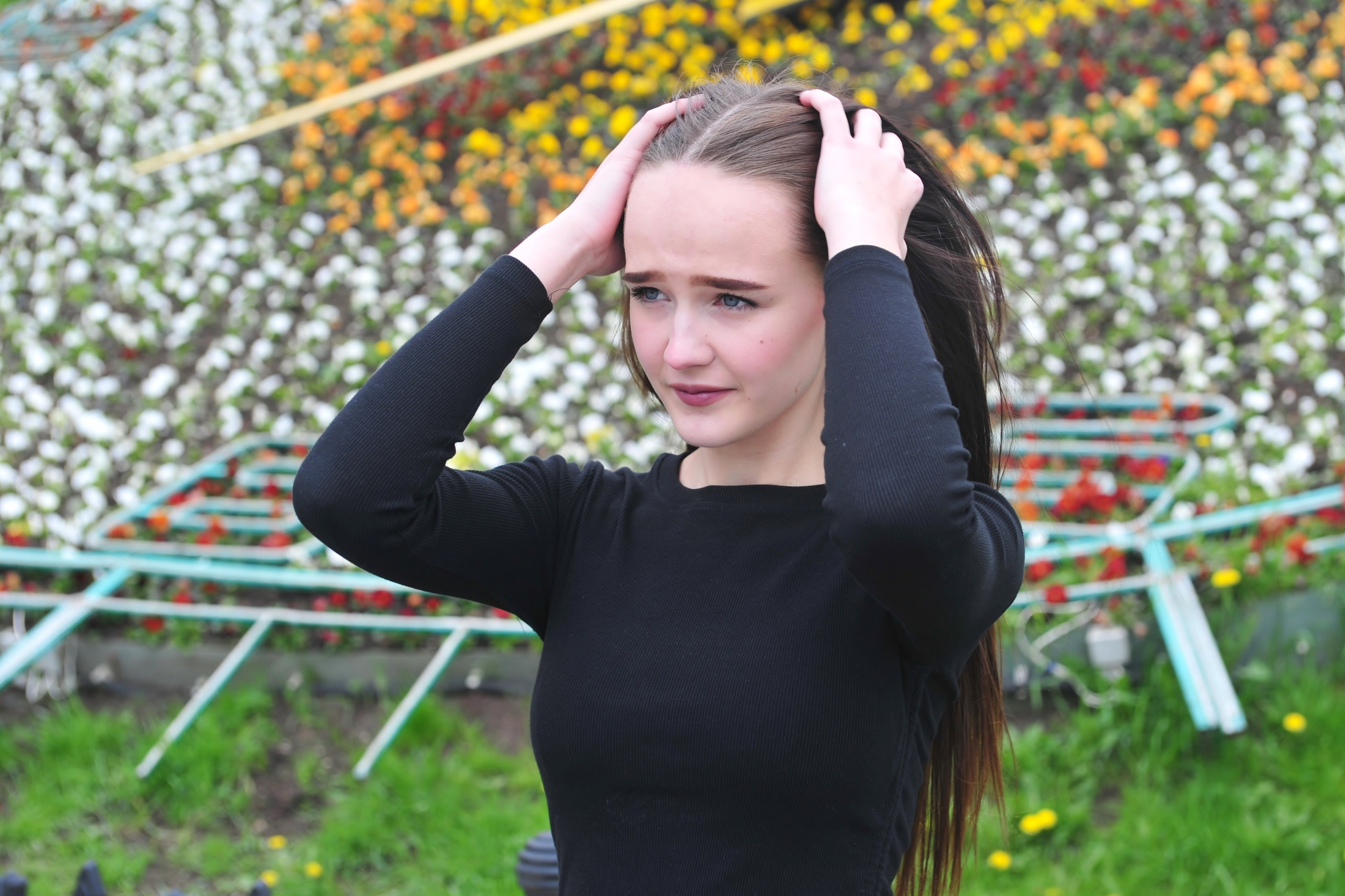 Последний Звонок на Поклонной Горе (уличная фотосессия 9-классников). Свадебный и семейный фотограф в Москве Ирина Гончарова