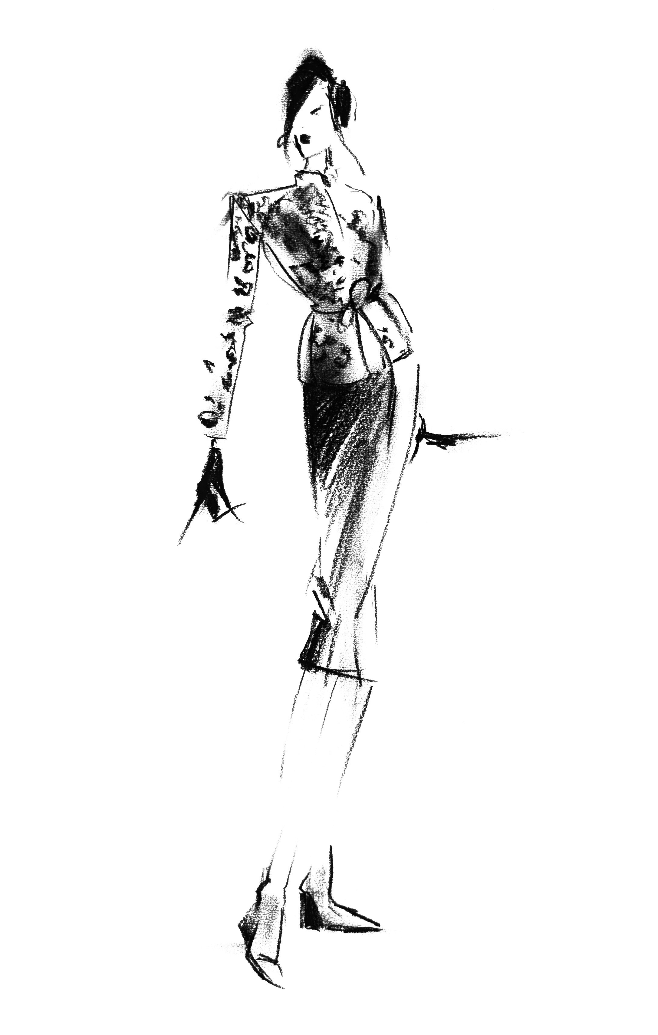 Sketchbook Monochrome. Коммерческий иллюстратор | Юлия Кученко