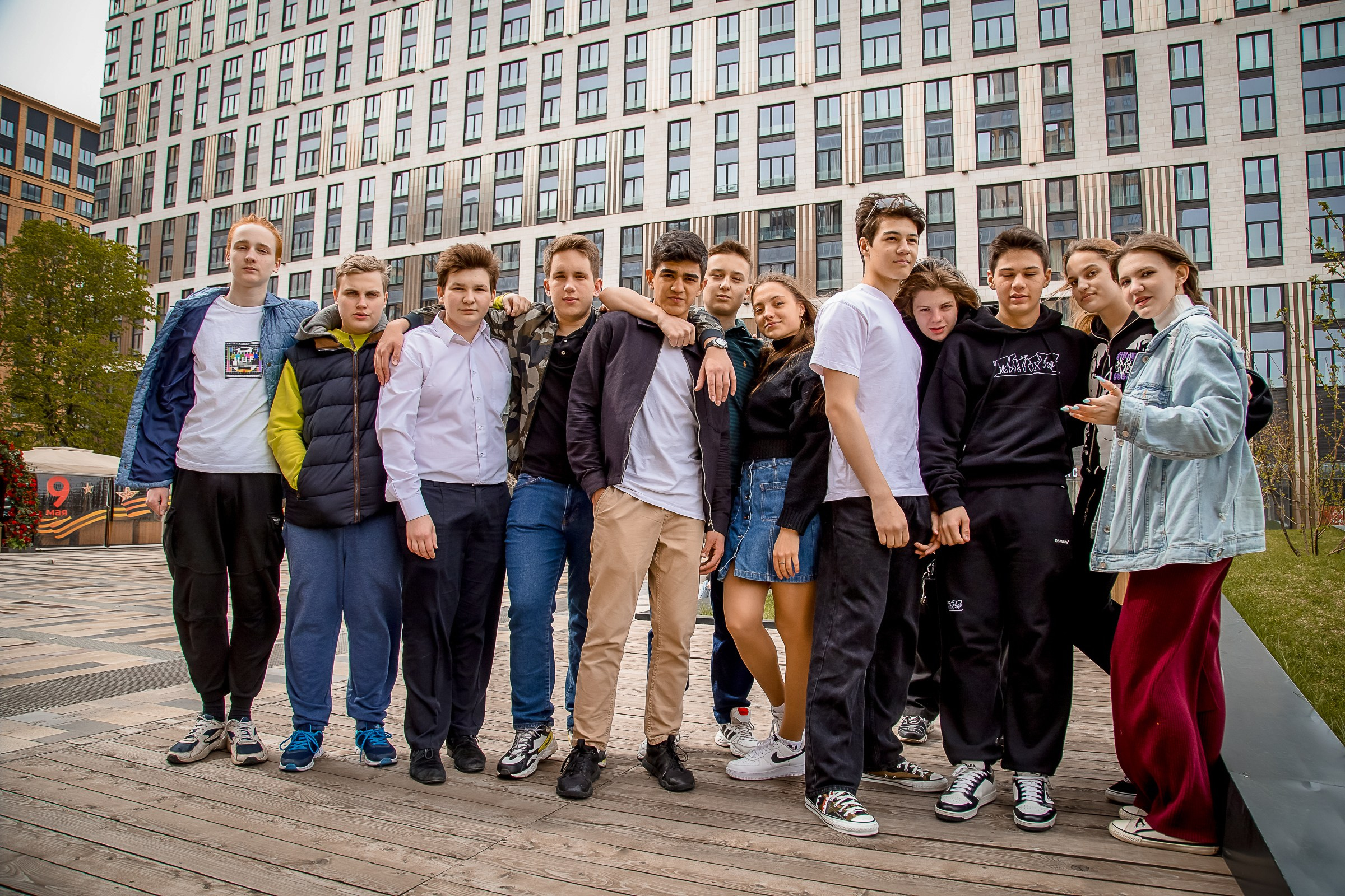 КАДЕТЫ 9 КЛАСС ПРОГУЛКА. Фотограф в Москве Ольга Колесникова