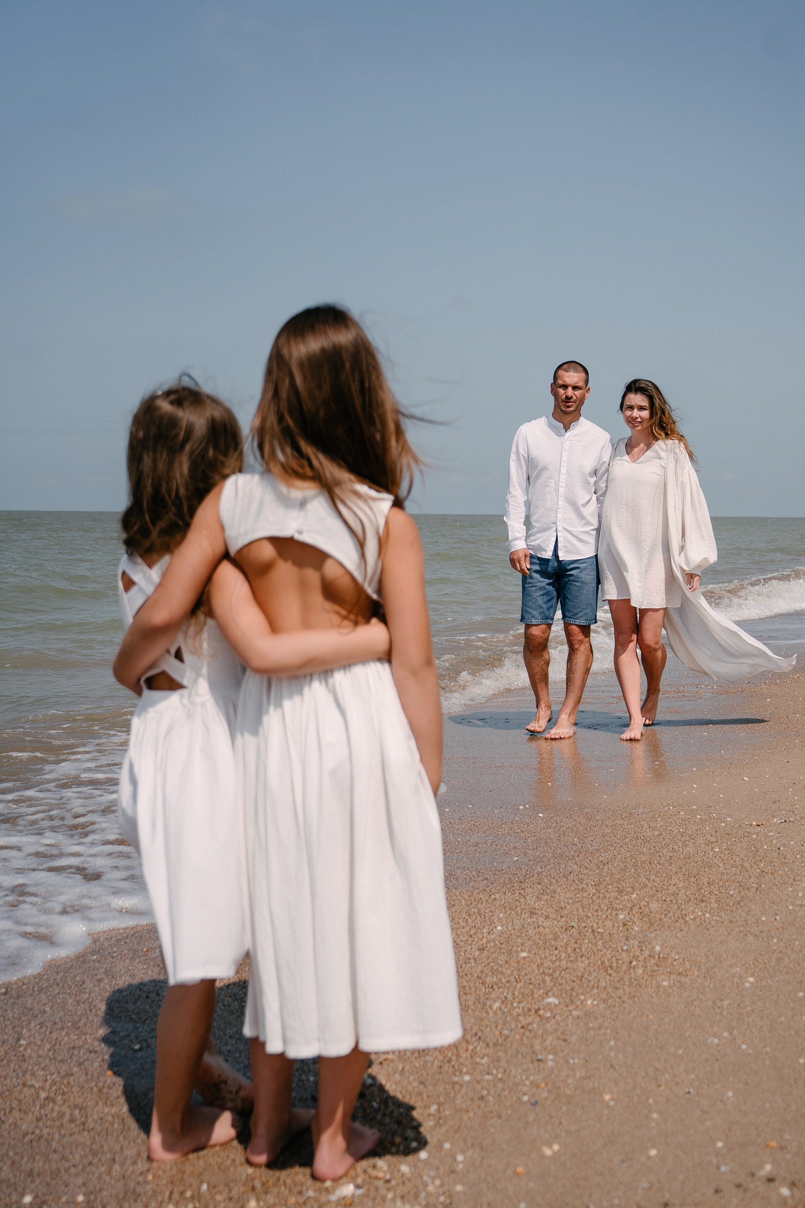 Артем, Мила, Маша и Даша. Свадебный и семейный фотограф в Воронеже Анастасия Бойко