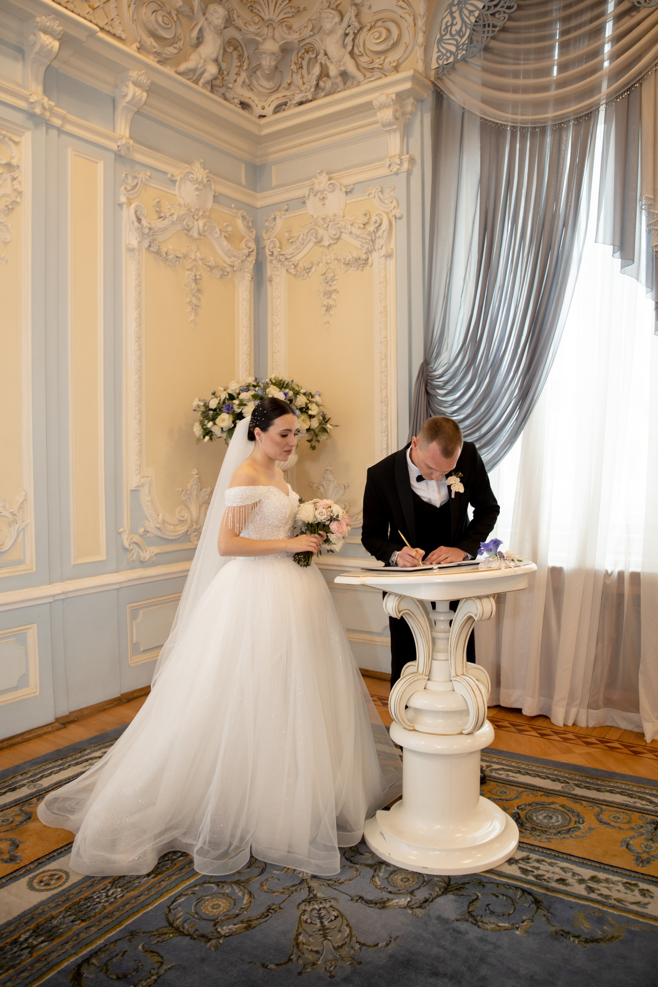 Мария и Александр / полный свадебный день. Свадебный и семейный фотограф в Москве Диана Левченко