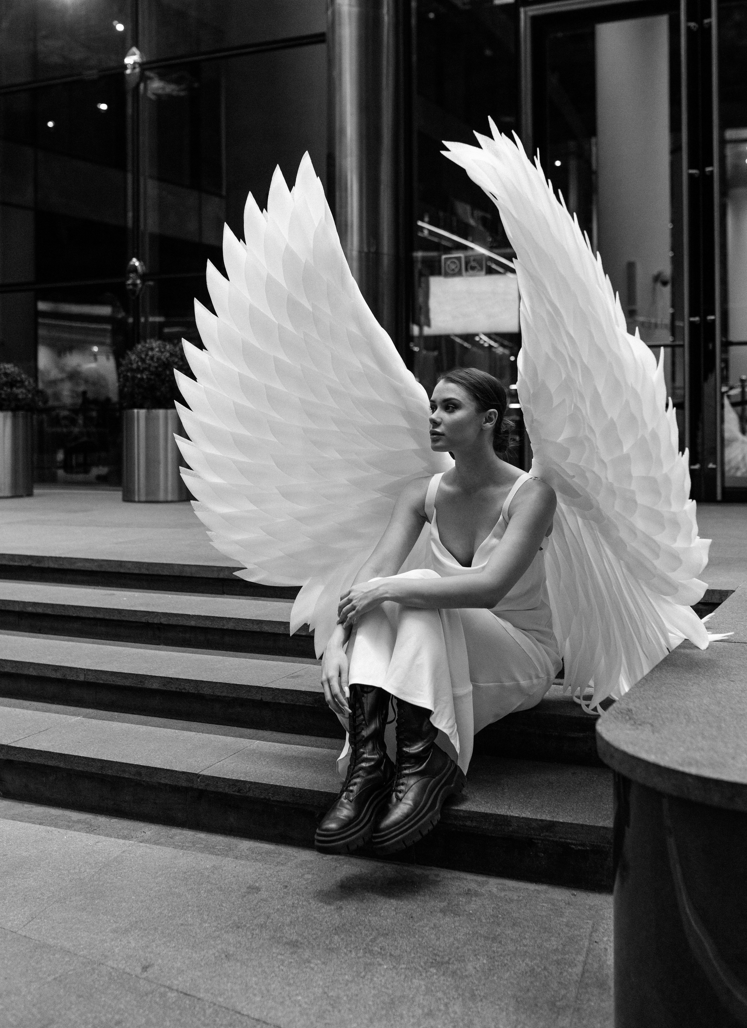 An angel in the city. Фотограф Анна Тюрина