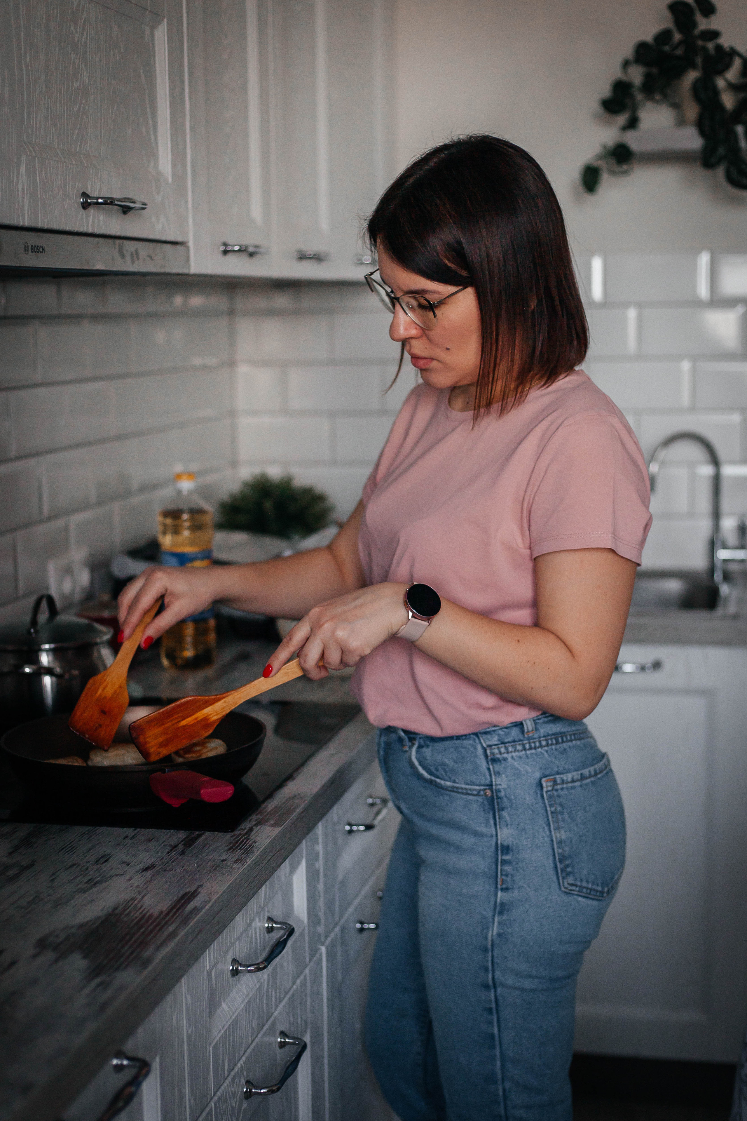 Как мы пекли оладушки. Фотограф•Евгения Перегонцева•Тюмень•Создадим фотоисторию вместе с вами!