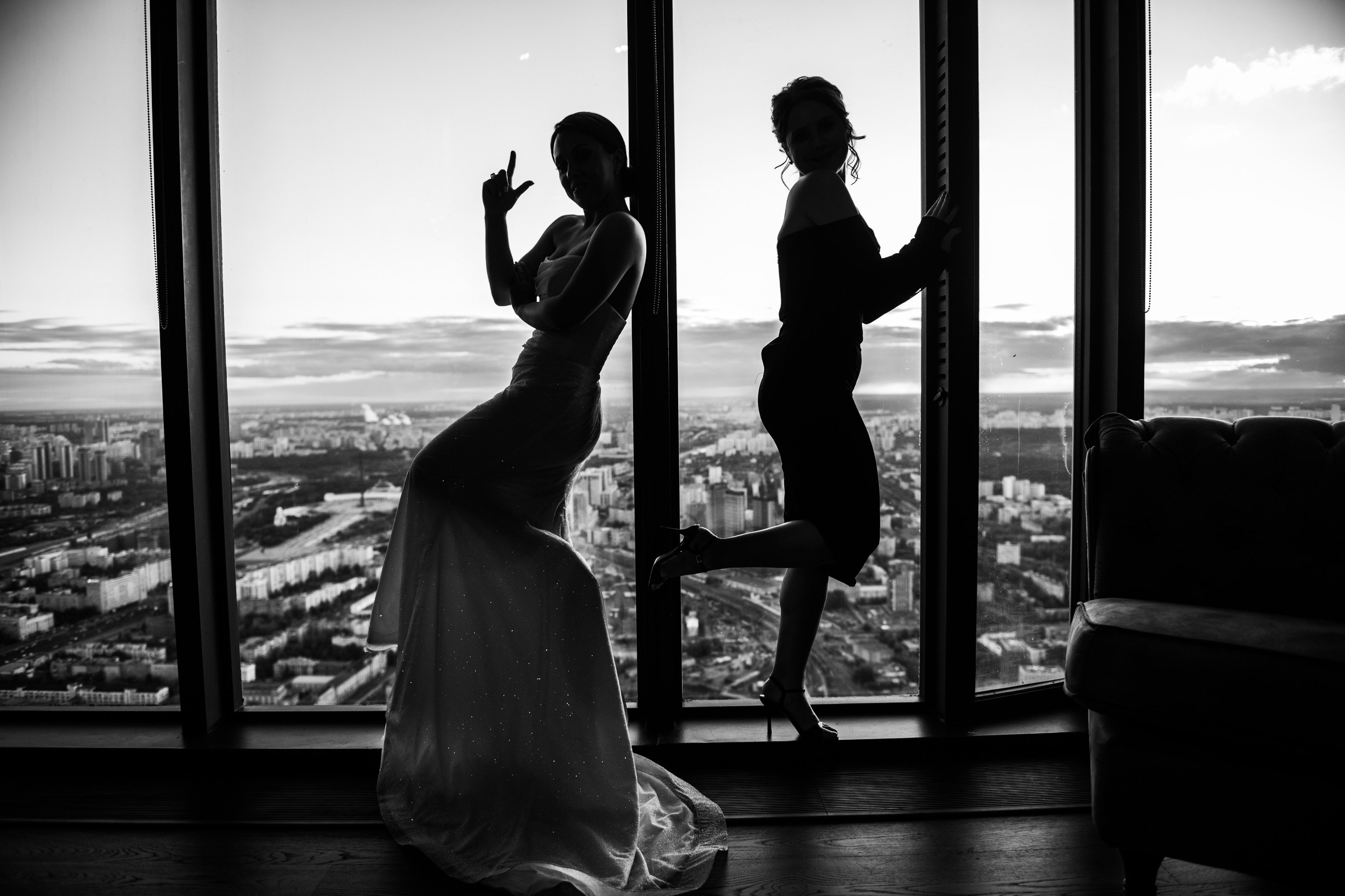 В небе над Москвой. Свадебный организатор Viktoria.Wedding