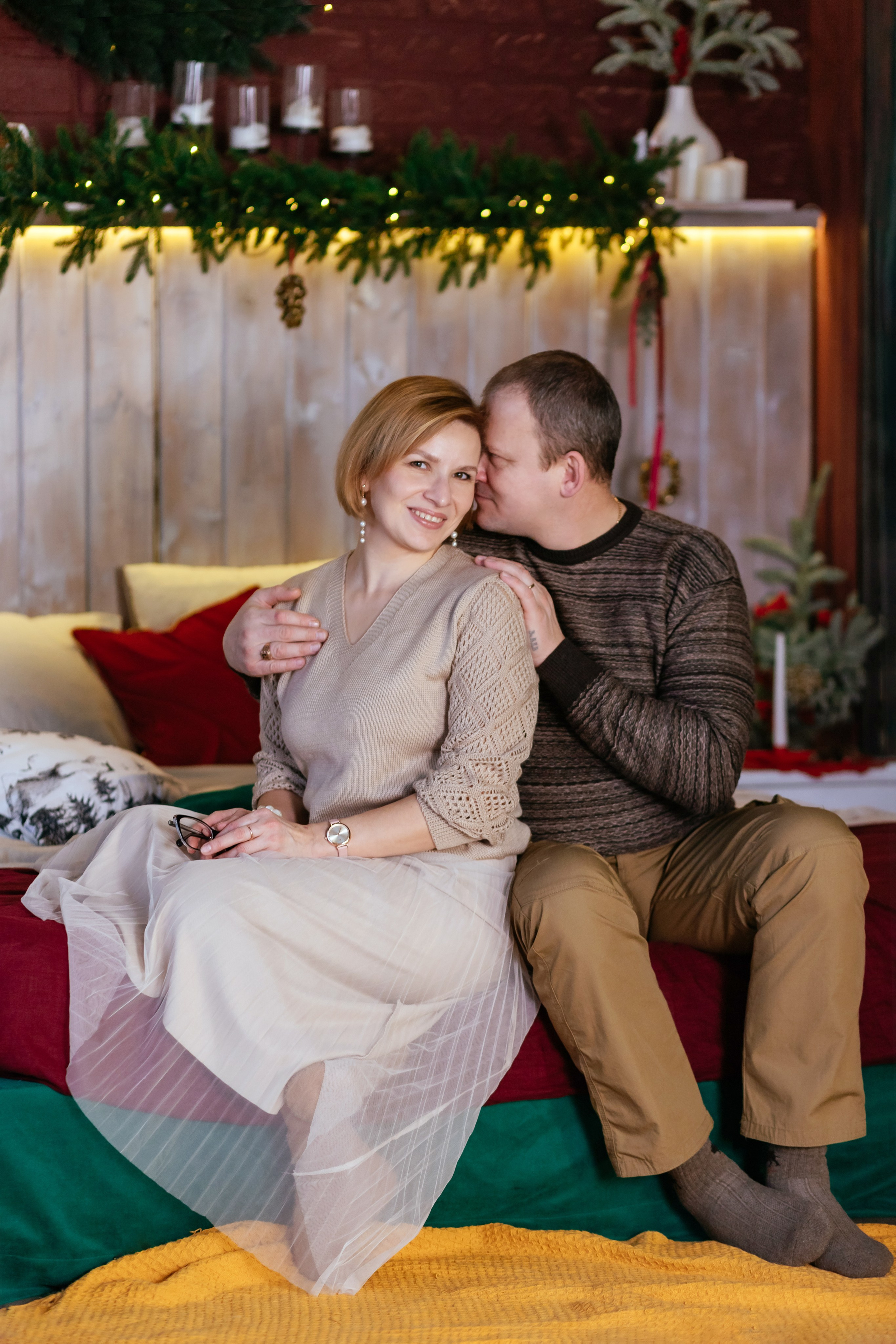 Новогодняя семейная съёмка. EtoStudio. Семейный фотограф в Минске Приболовец Светлана