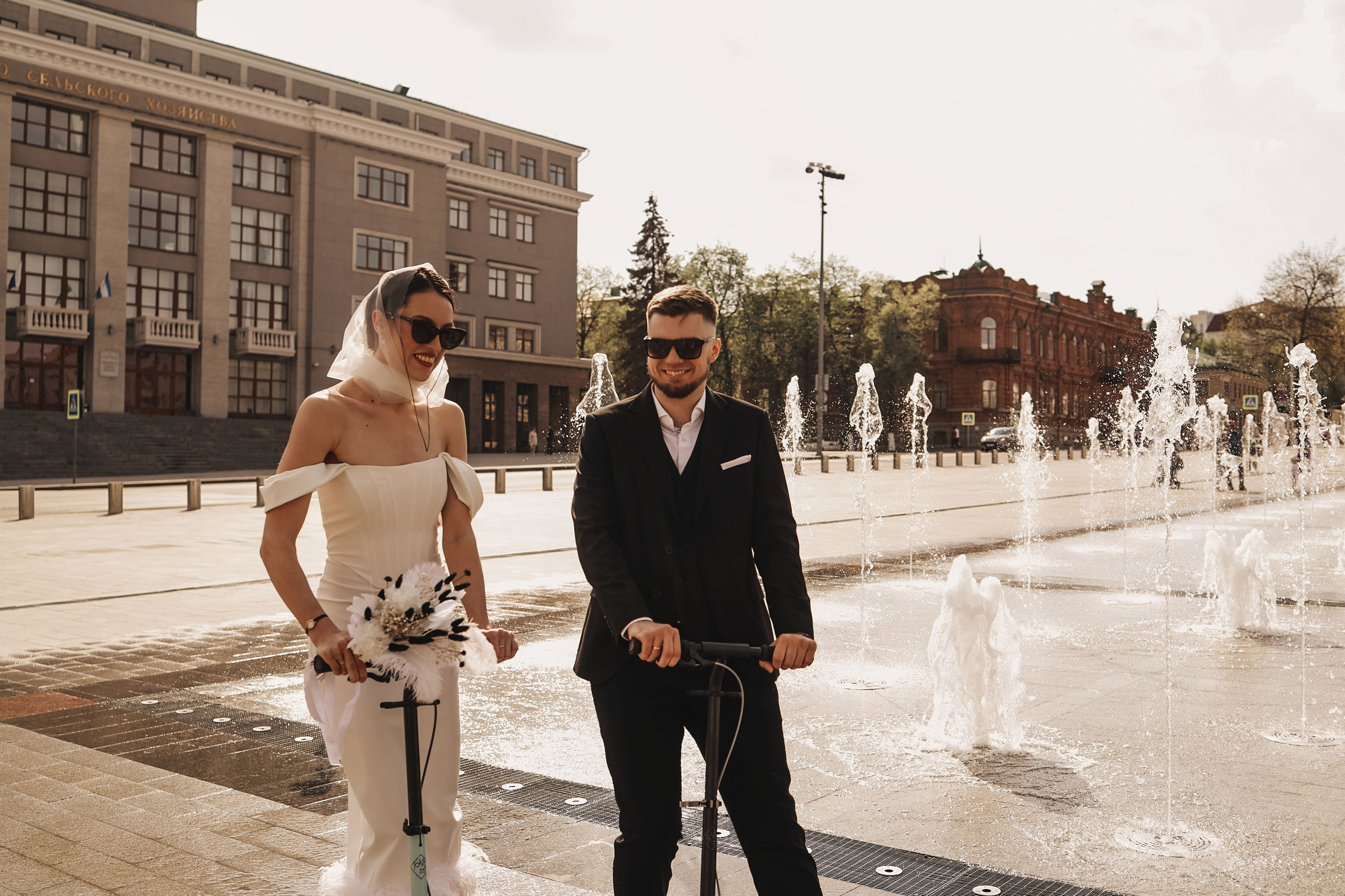 Фотосессия свадебная по городу. Иванова Ирина Свадебный и семейный фотограф г. Уфа