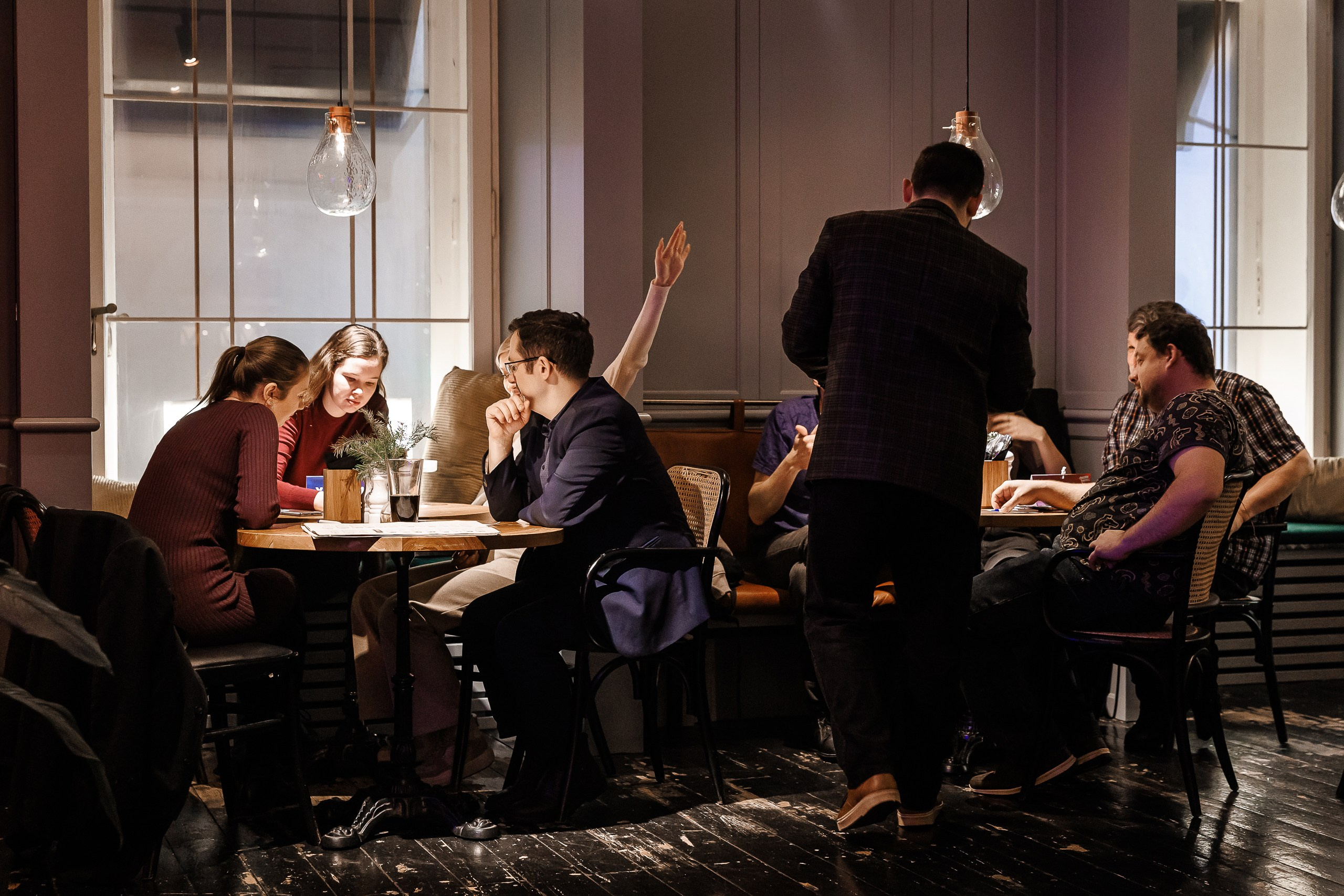 Игра квиз в пабе «Nobel». Фотограф в Санкт-Петербурге — Сергей Петров