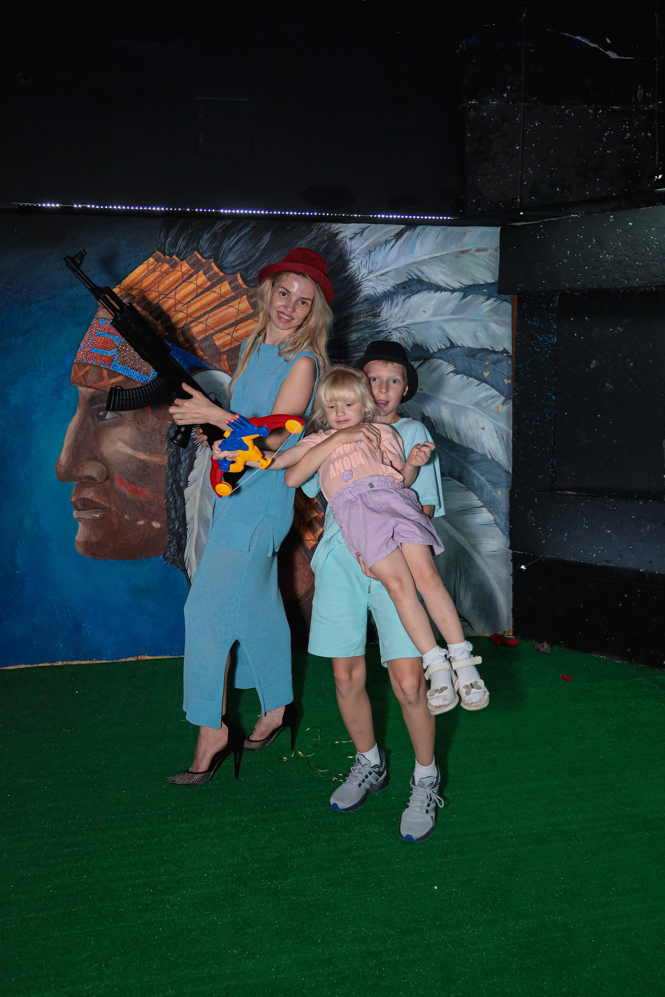 День рождение в стрелковом клубе. Фотограф Надршина Лилия