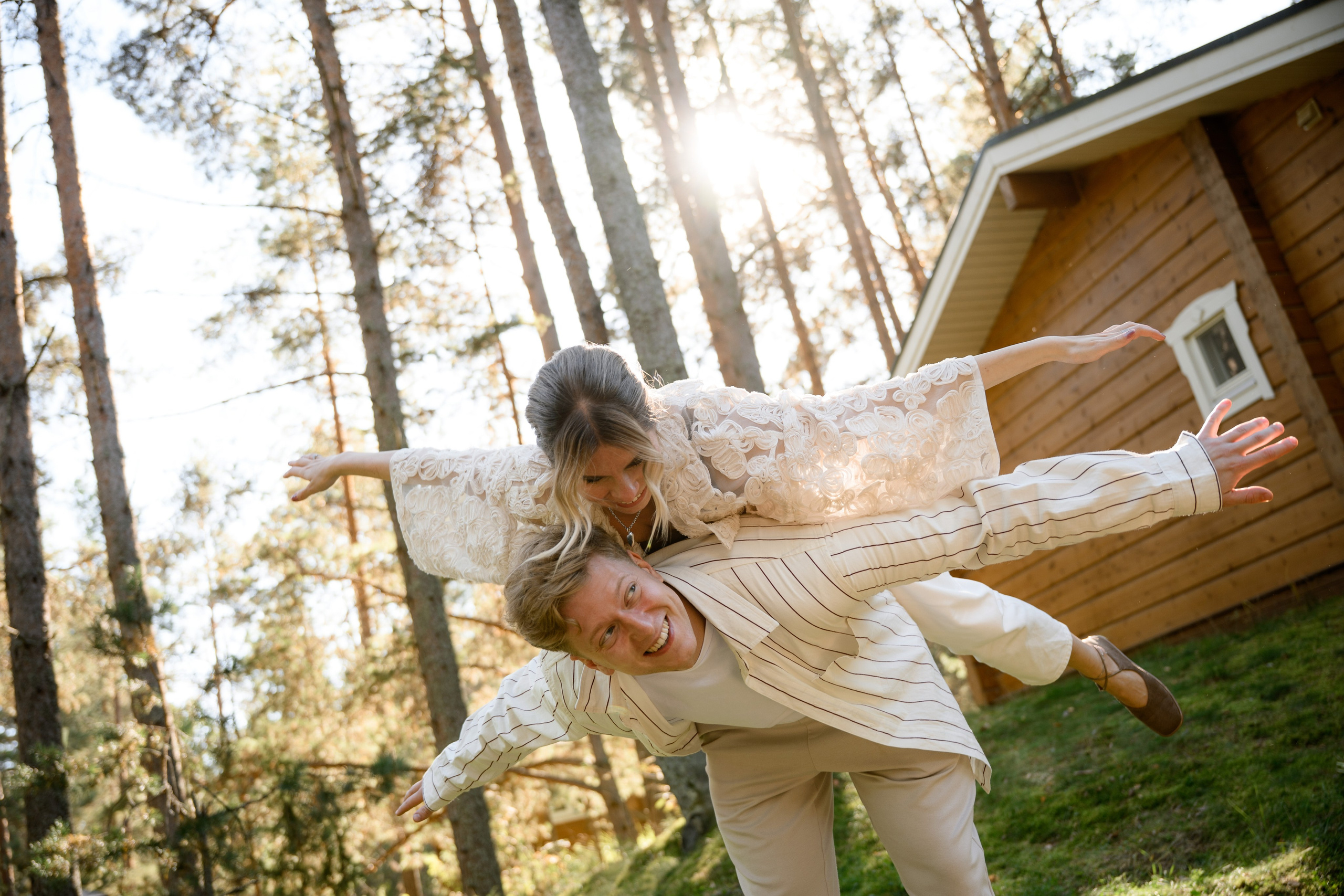 На берегу залива. Свадебный фотограф в Санкт-Петербурге, Москве, СПб Сергей Поддубный