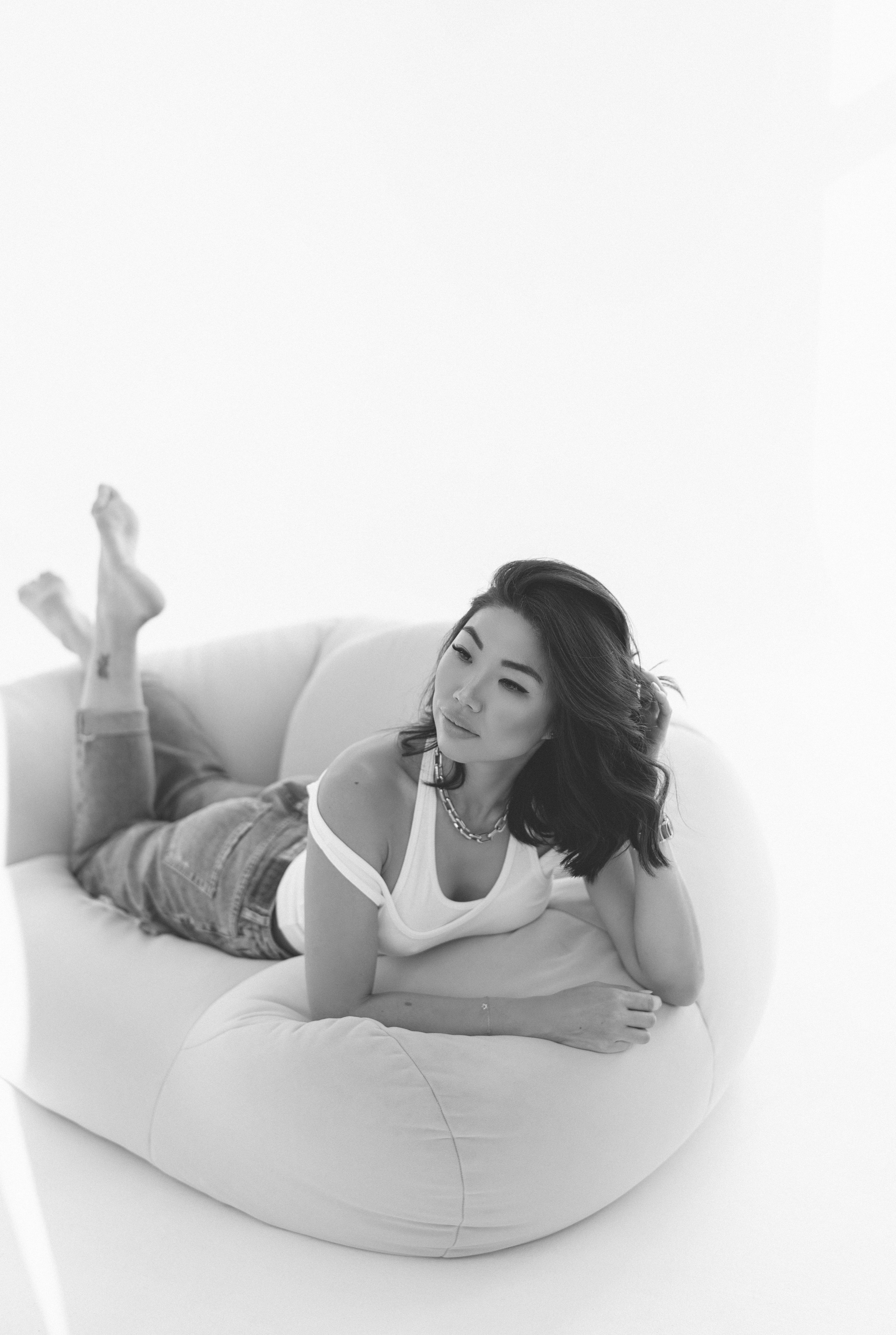 Аня_циклорама. Фотограф Лютикова Ирина, Тюмень, Москва