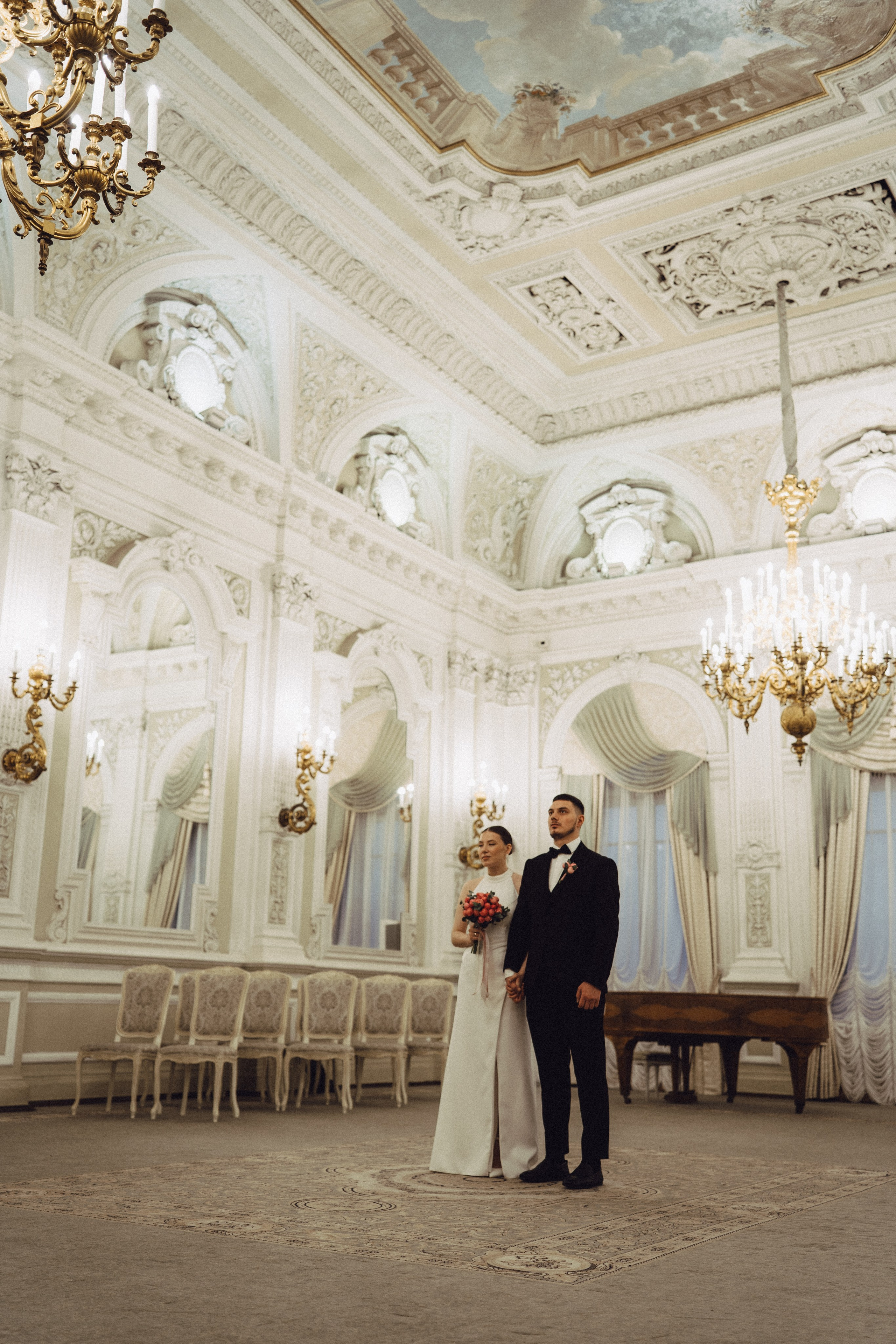 СВАДЕБНАЯ СЬЕМКА В ПЕВОМ ДВОРЦЕ БРАКОСОЧЕТАНИЯ. Профессиональный фотограф, Санкт-Петербург — Виктория Богомолова