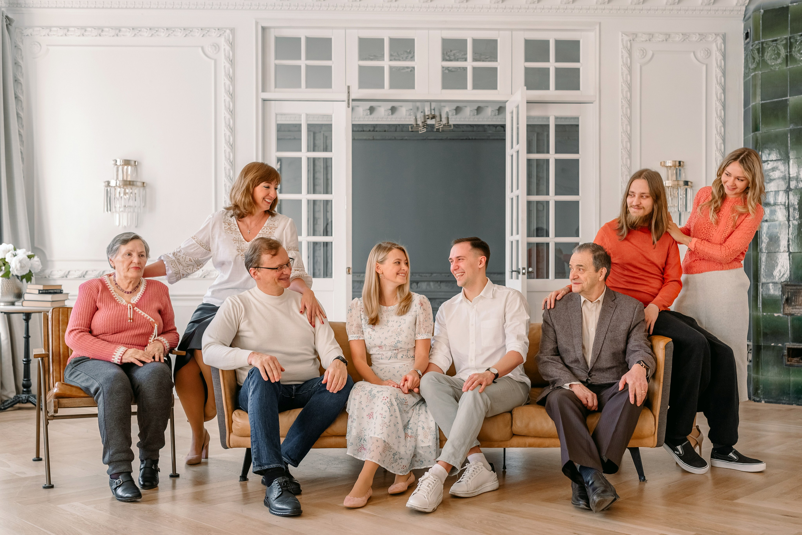 Фотосессия Большой Семьи. Фотограф Юлия Кондратьева