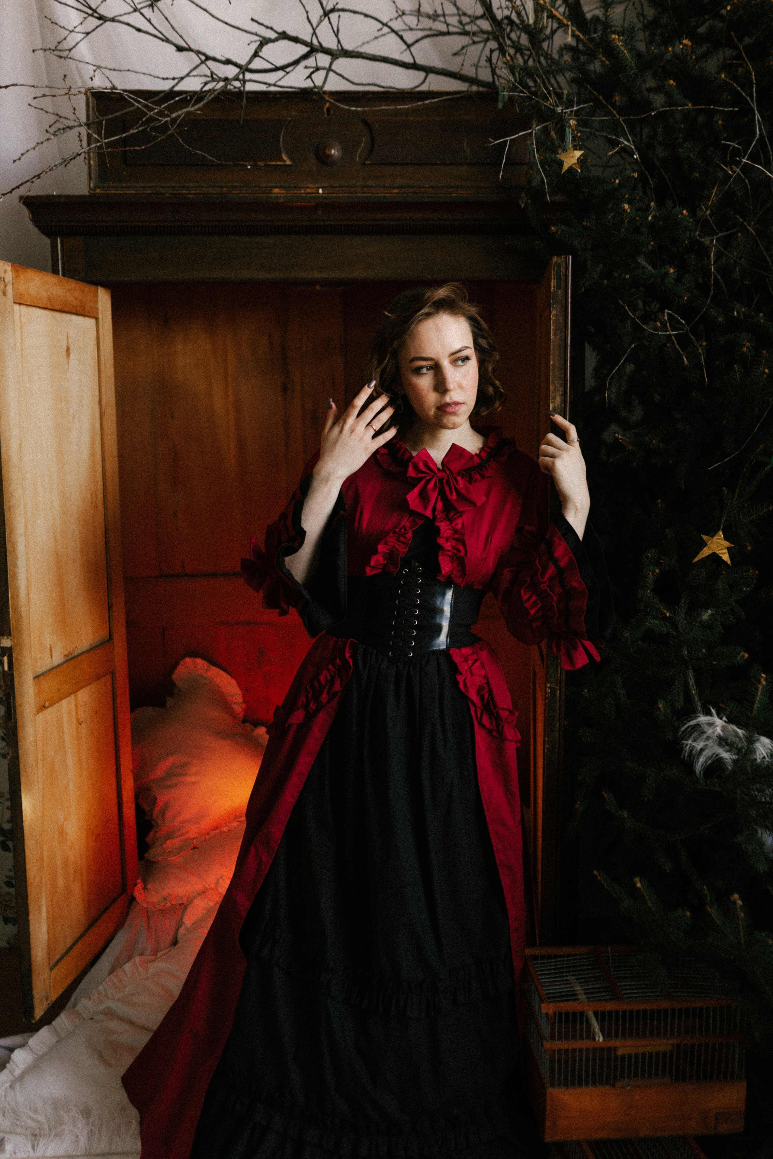 Красное-черное настроение. Свадебный и портретный фотограф — Мария Костина