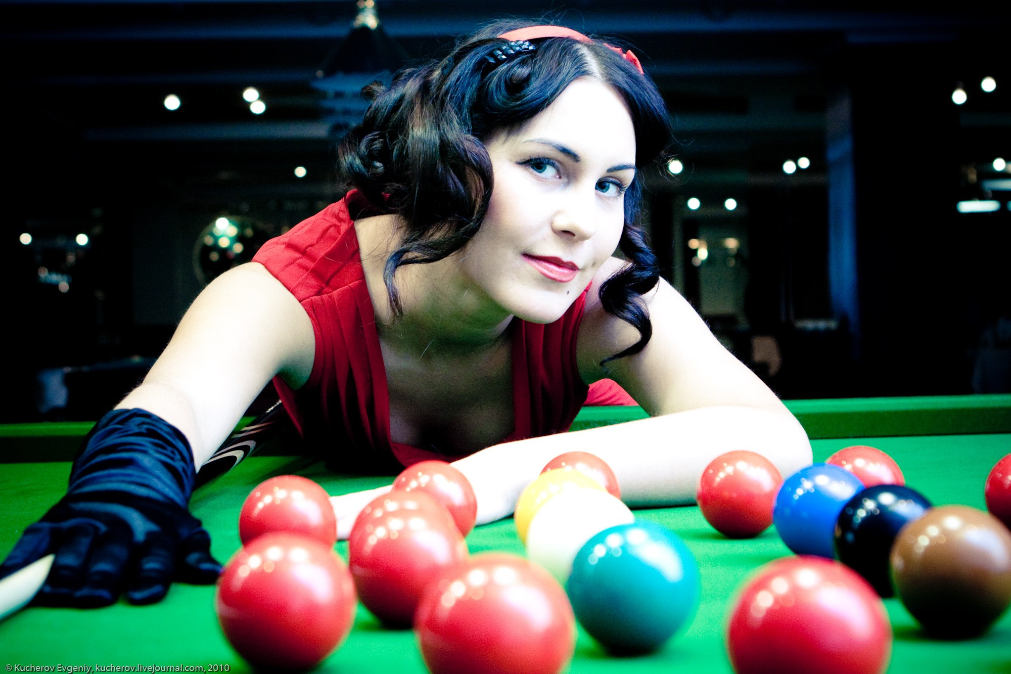 Лена. Бильярд. Кучеров Евгений. Фотограф