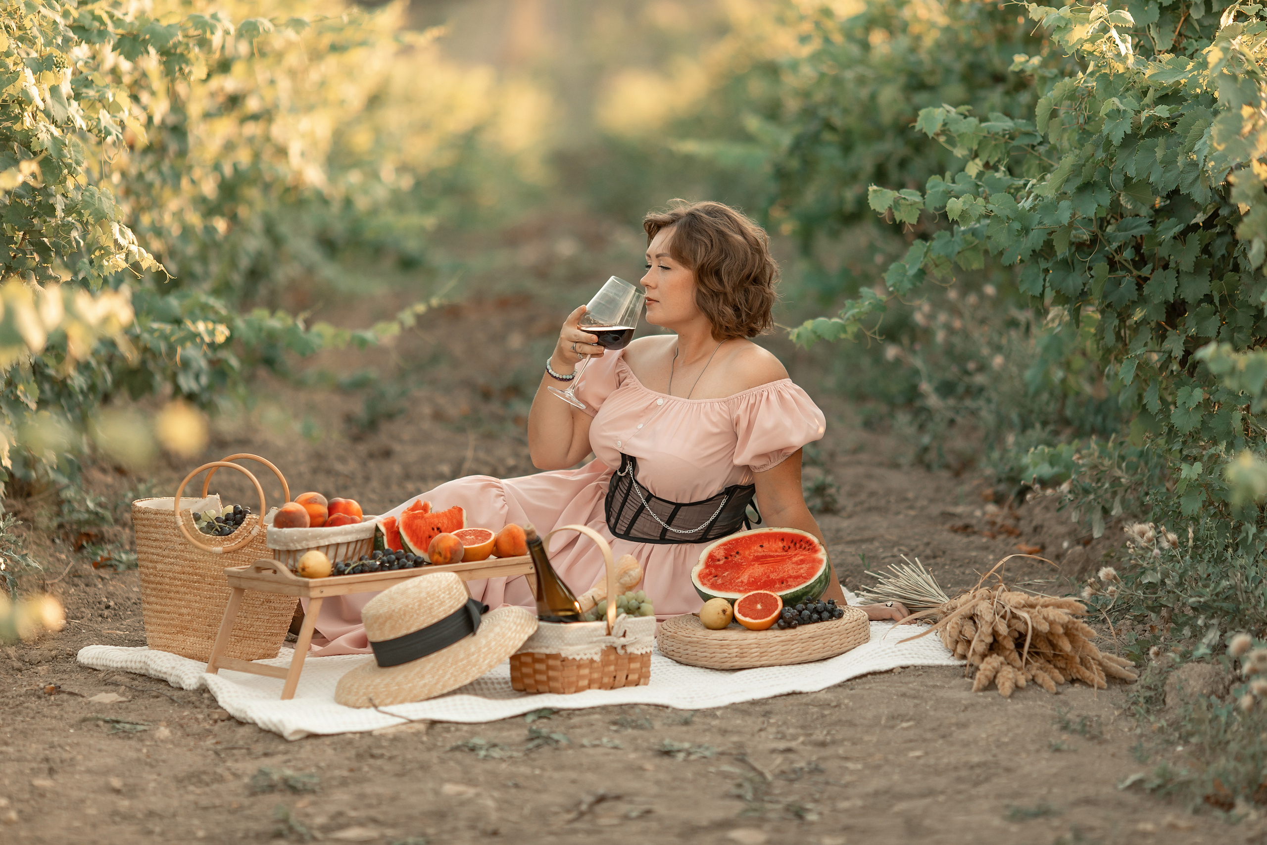 Виноградники. Художественный фотограф Анапа Александра Долбикова