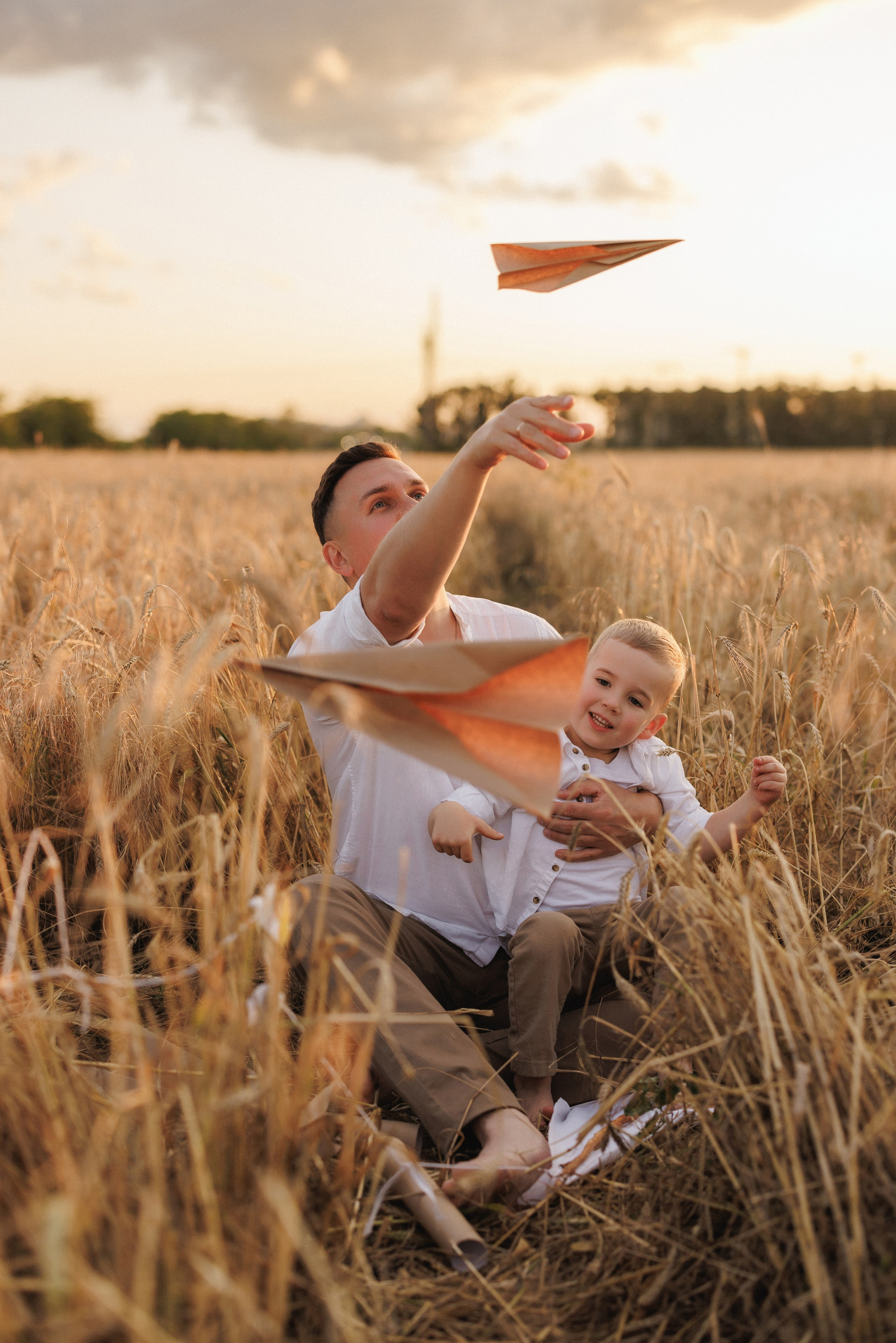 Пшеничное поле, семьи. Семейный и детский фотограф в Краснодаре Анна Трашкова