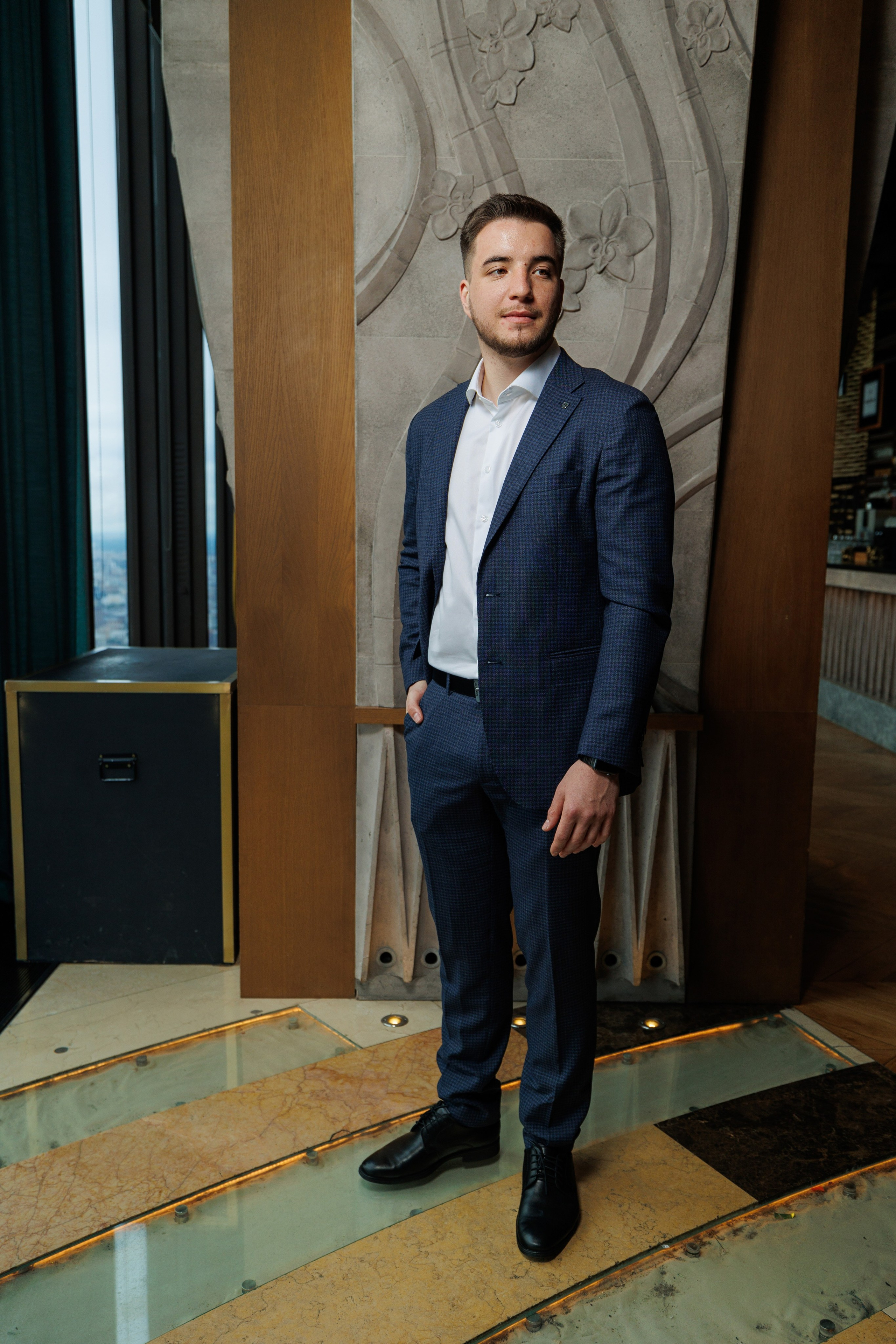 ЗАГС Москва Сити башня ОКО Birds. Свадебная съёмка в Москве