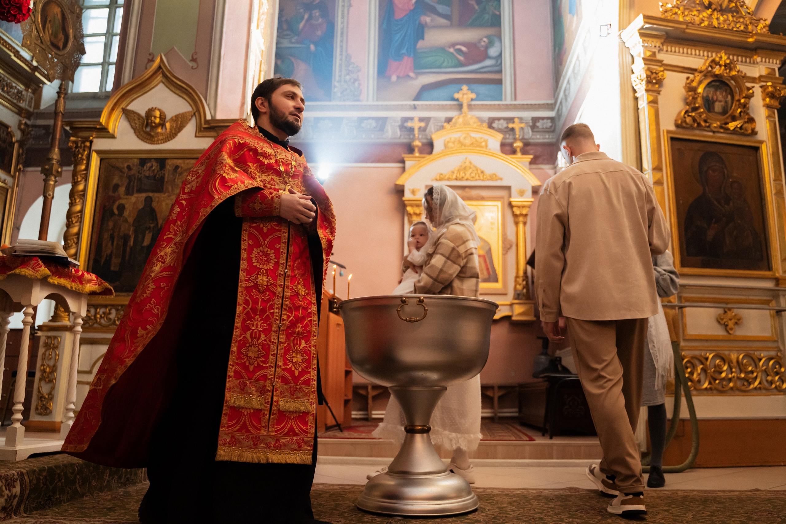 Крещение Святослава. Фотограф Алина Филимонова Тверь